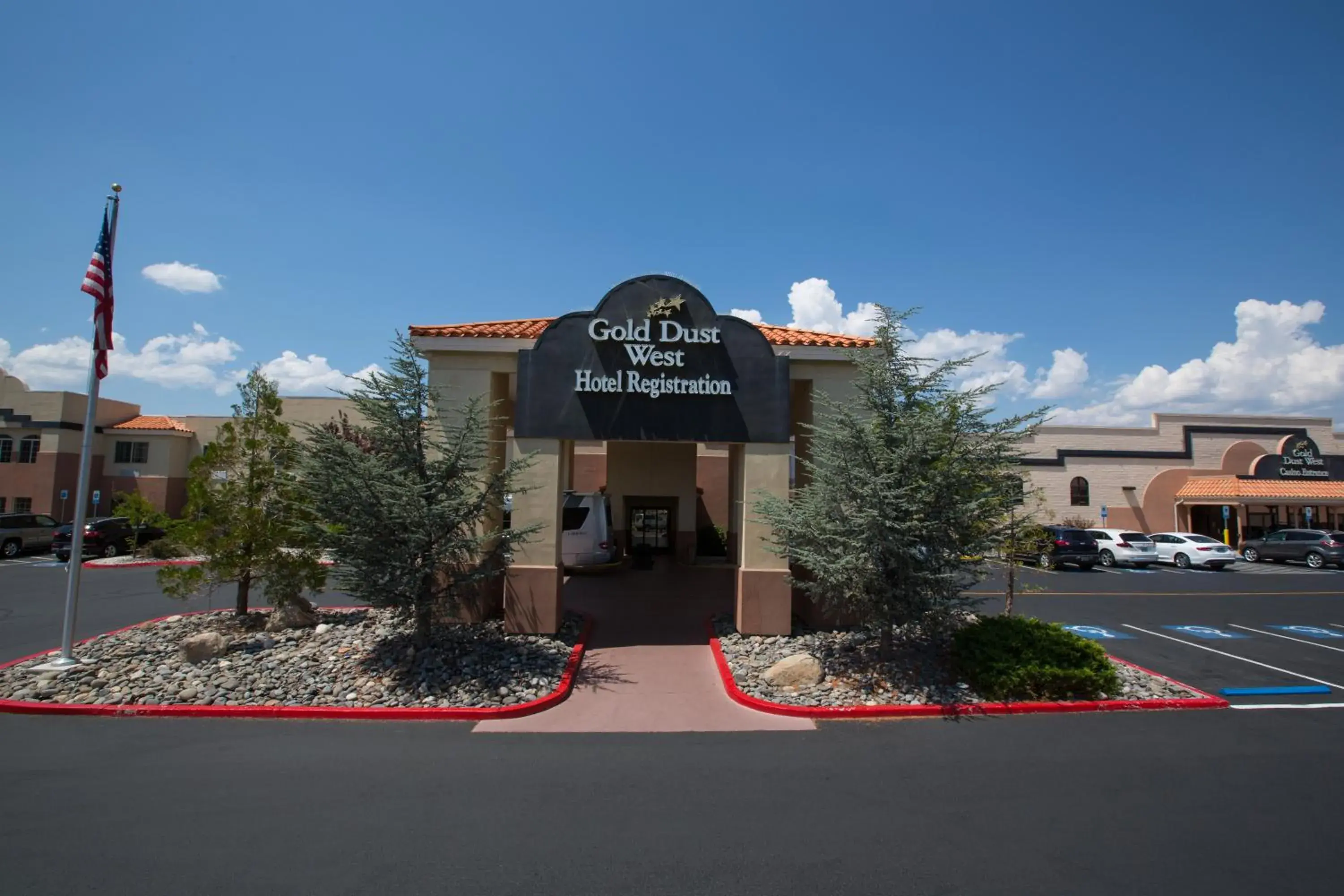 Facade/entrance in Gold Dust West Facade/entrance in Gold Dust West