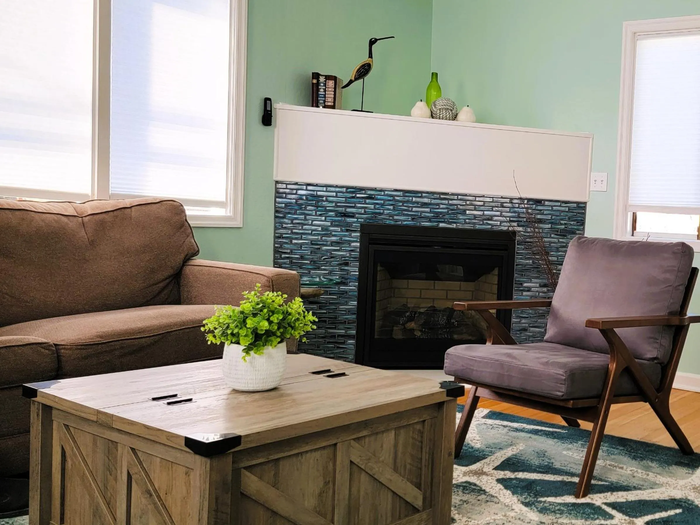 Living room in Beachside Inn
