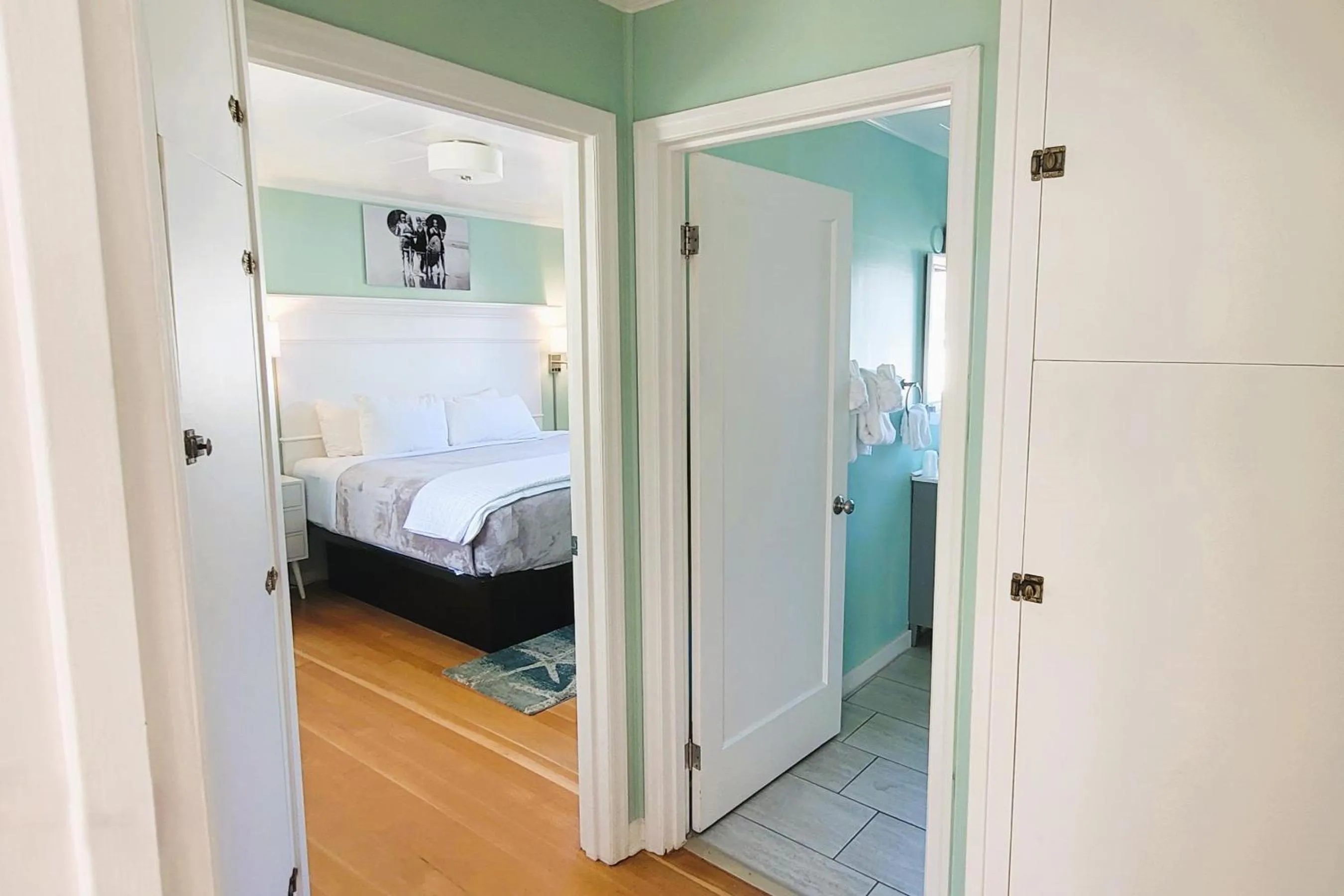 Bed in Beachside Inn