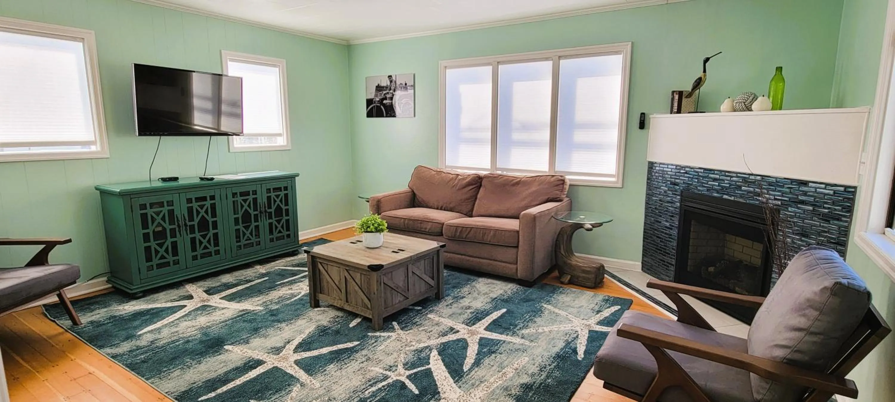 Living room in Beachside Inn