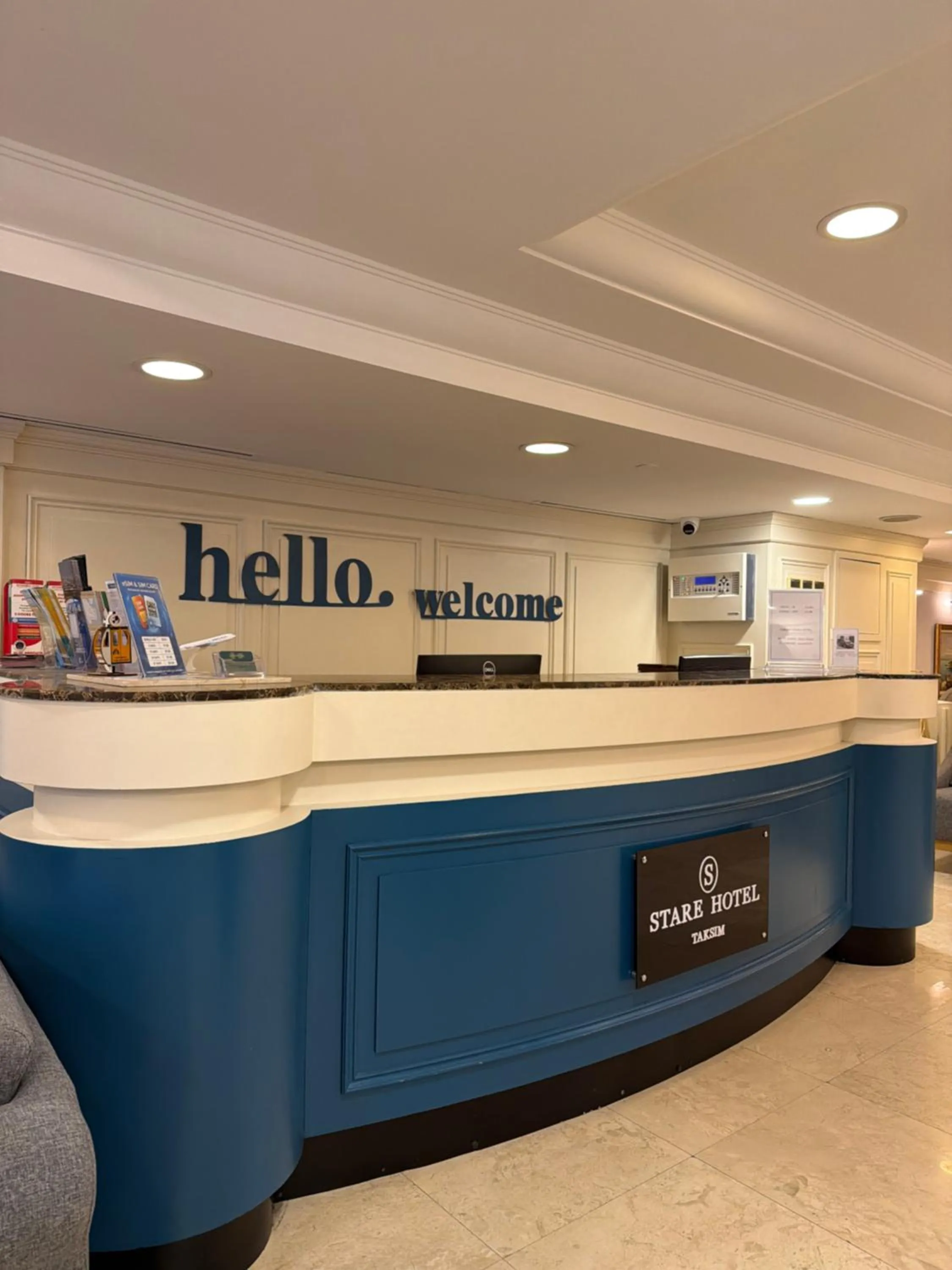 Lobby or reception in Taksim Stare Hotel