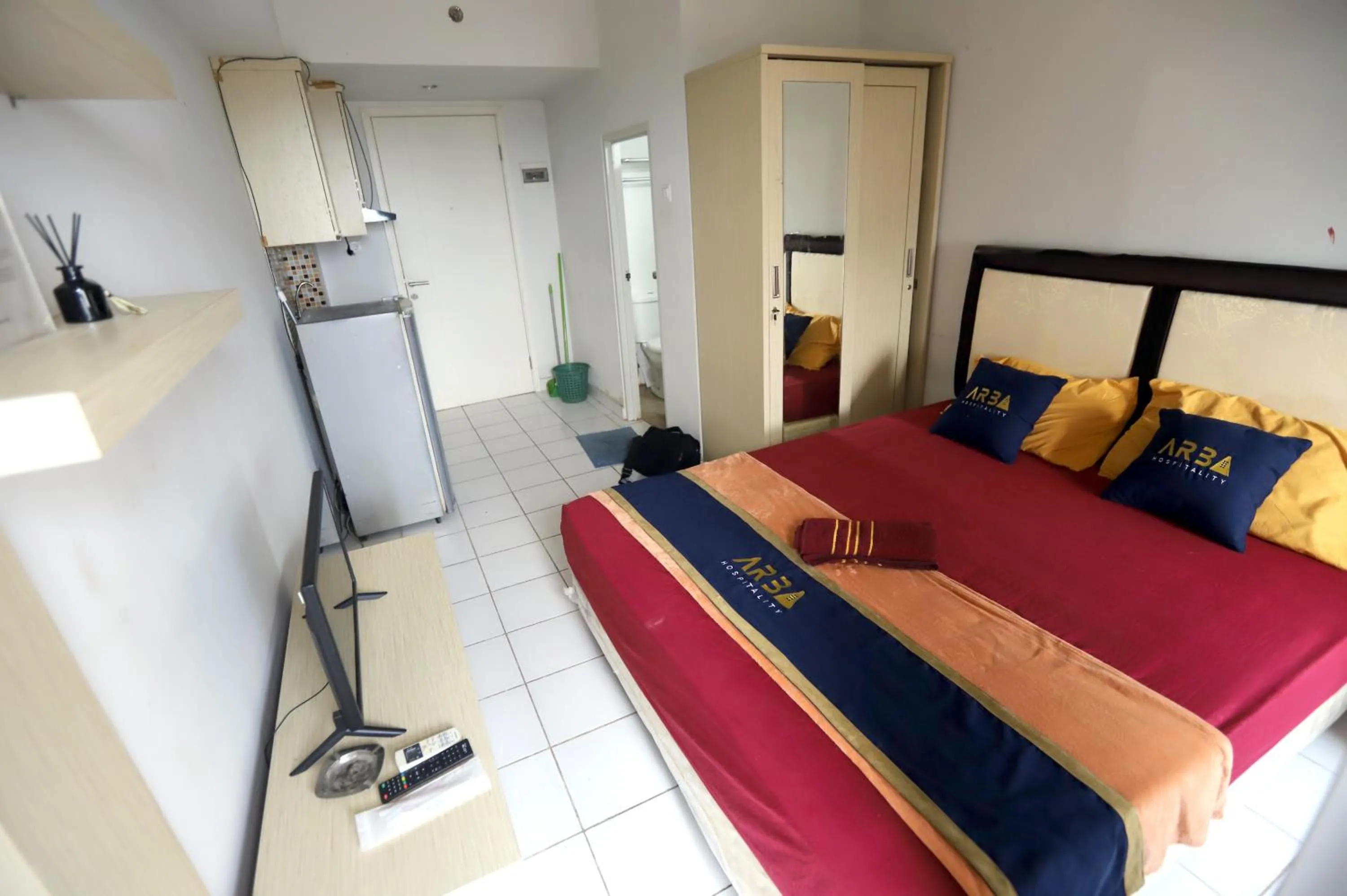 Bed in ARBA Dramaga Tower by Rendirooms