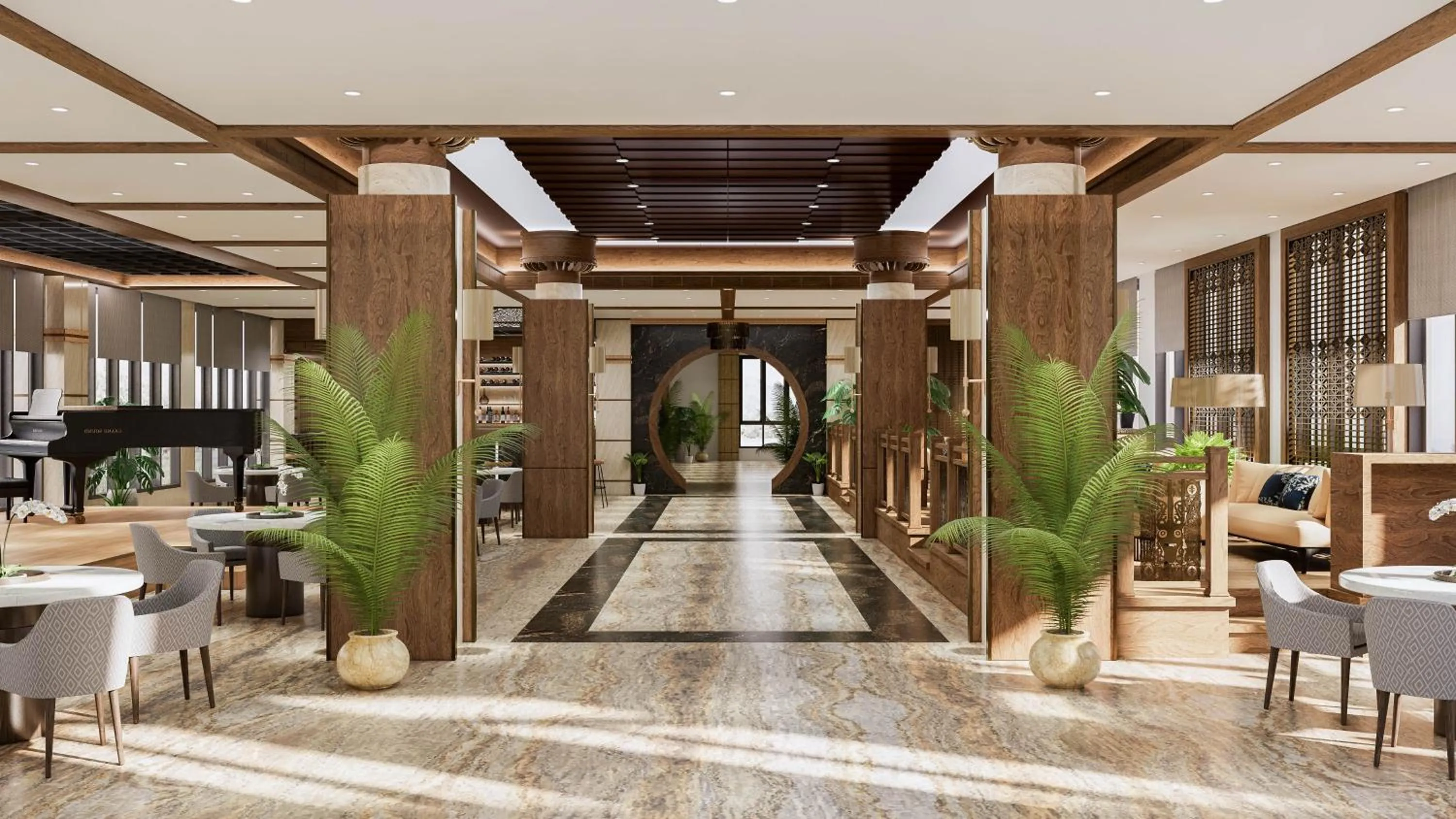 Lounge or bar in Labersa Hotel & Convention Center Samosir