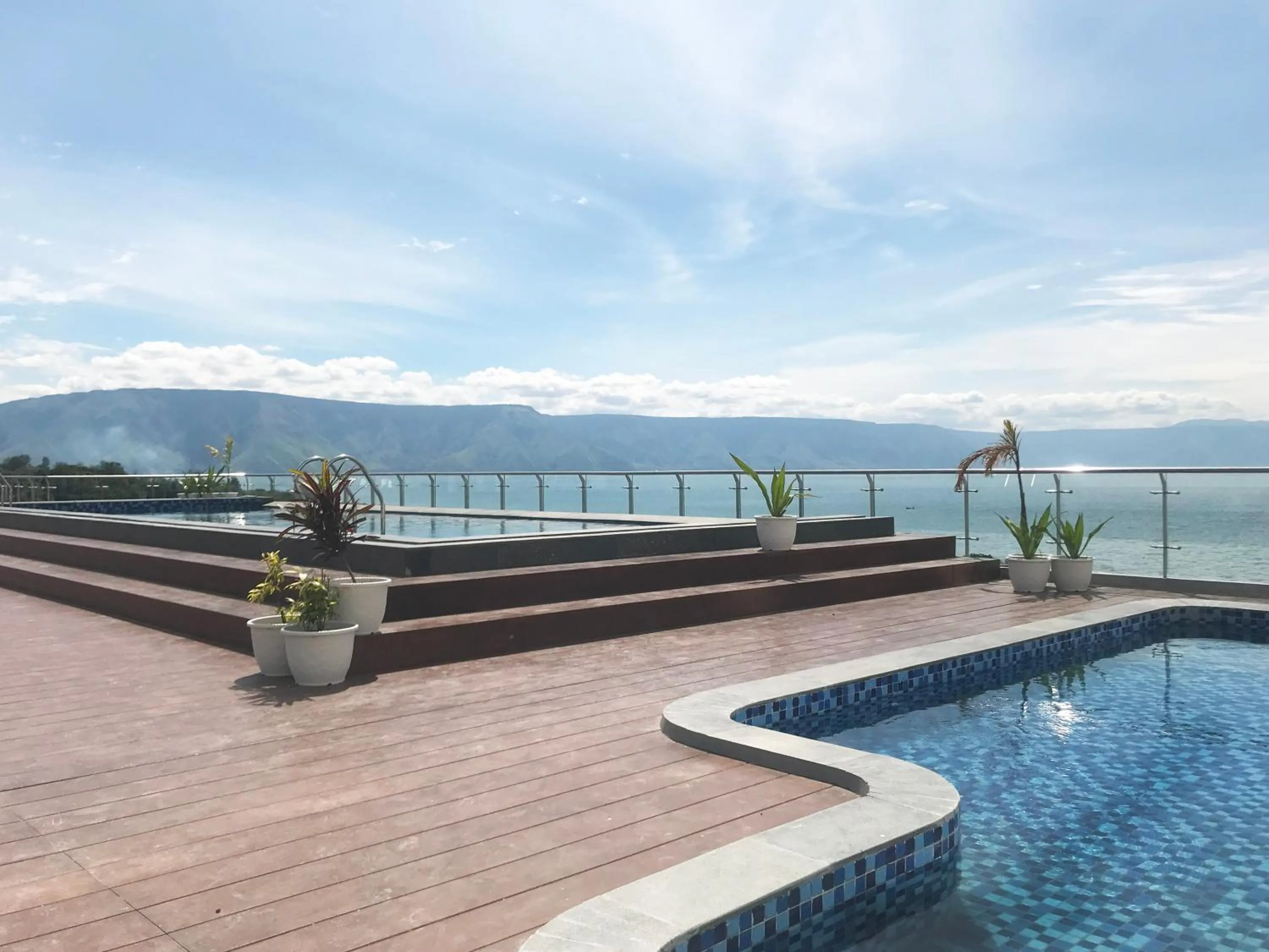 Swimming pool in Labersa Hotel & Convention Center Samosir