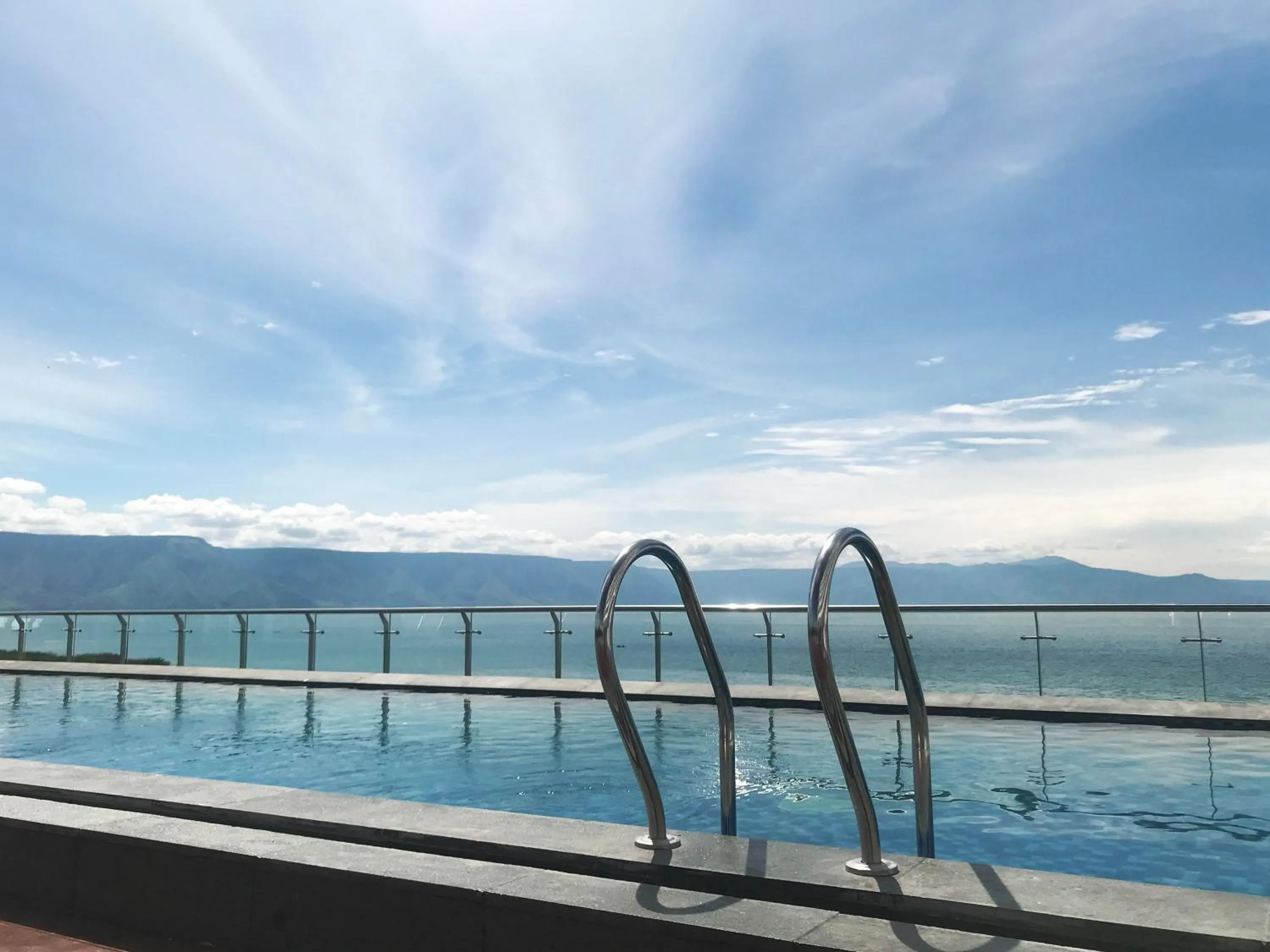 Swimming pool in Labersa Hotel & Convention Center Samosir