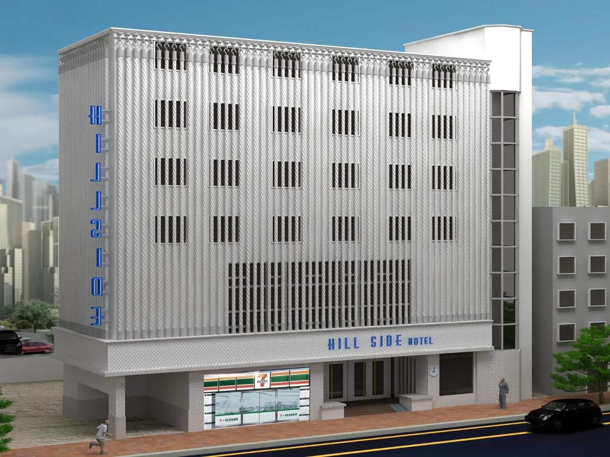 Property building in Hillside Hotel Property building in Hillside Hotel