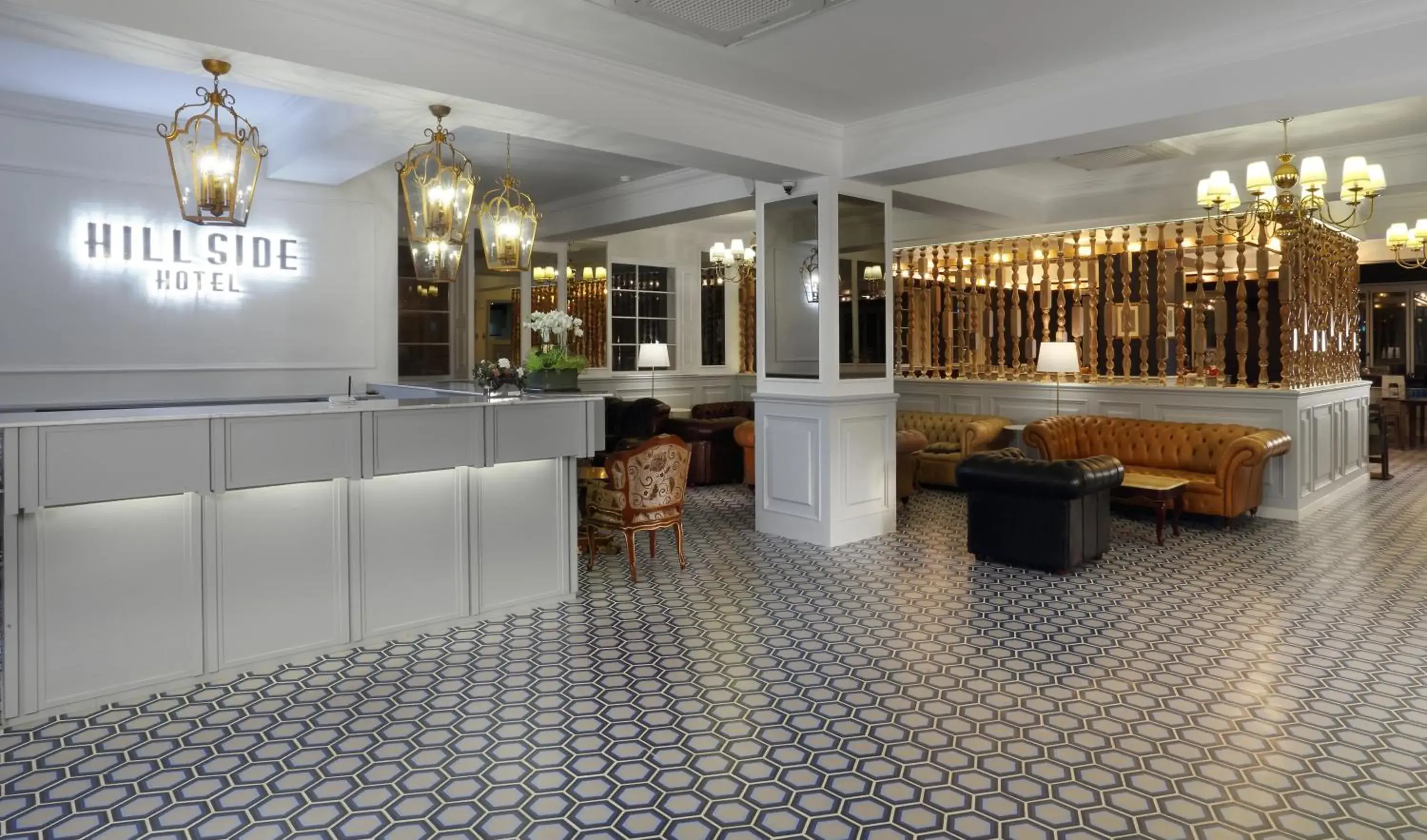 Lobby or reception in Hillside Hotel Lobby or reception in Hillside Hotel