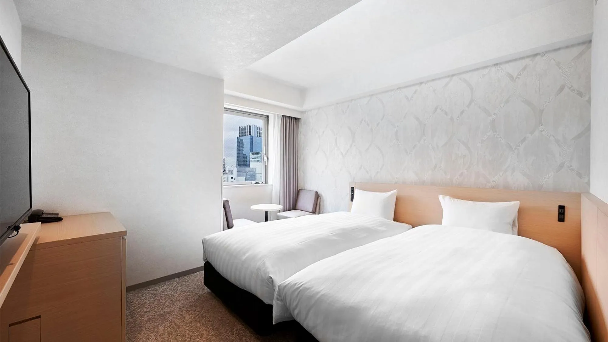 Bed in Daiwa Roynet Hotel Kawasaki