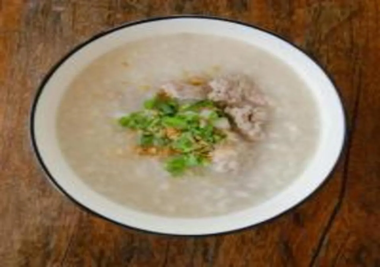 Asian breakfast in Bunyagard Koh Kood Resort