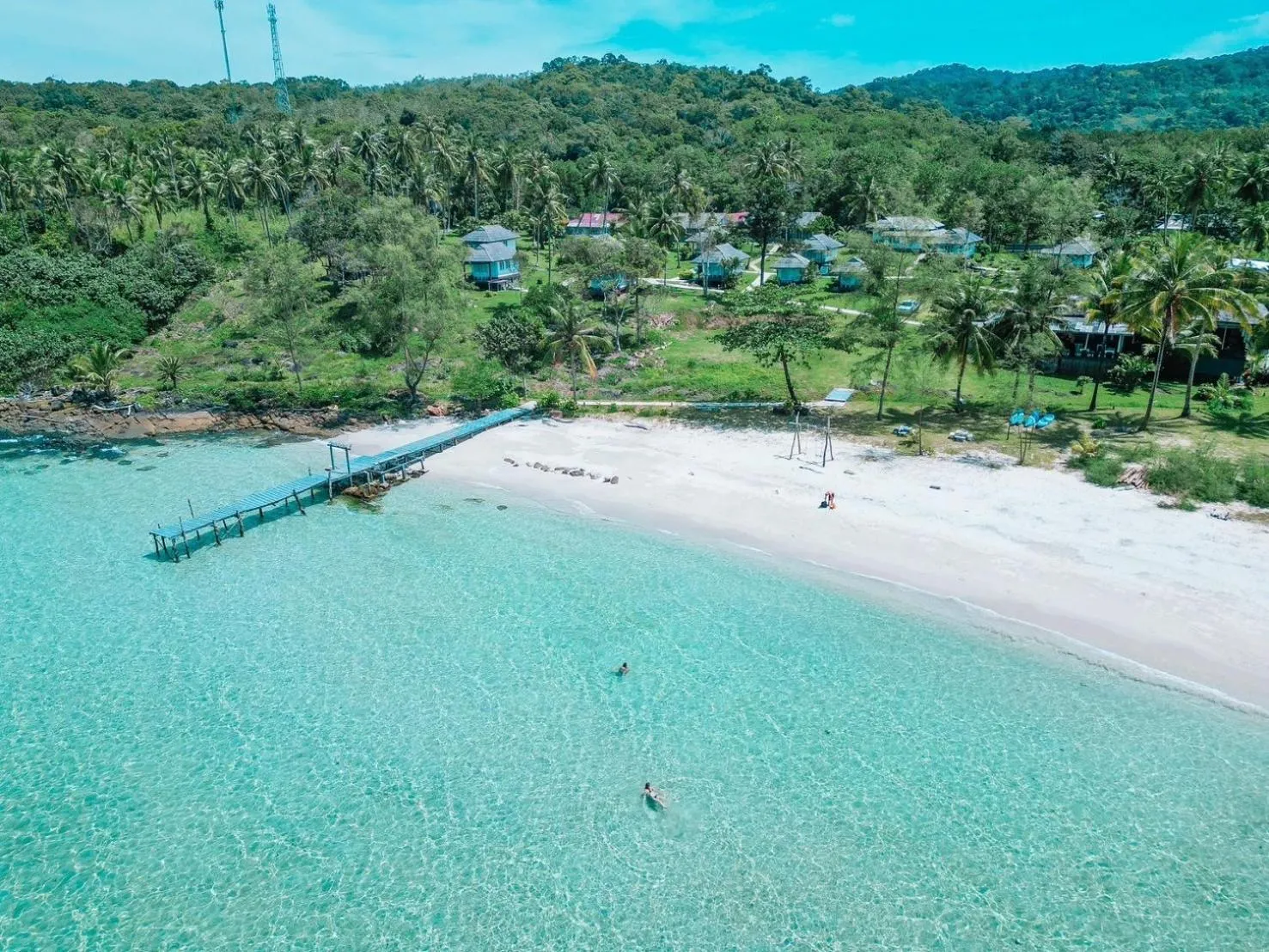 Beach in Bunyagard Koh Kood Resort