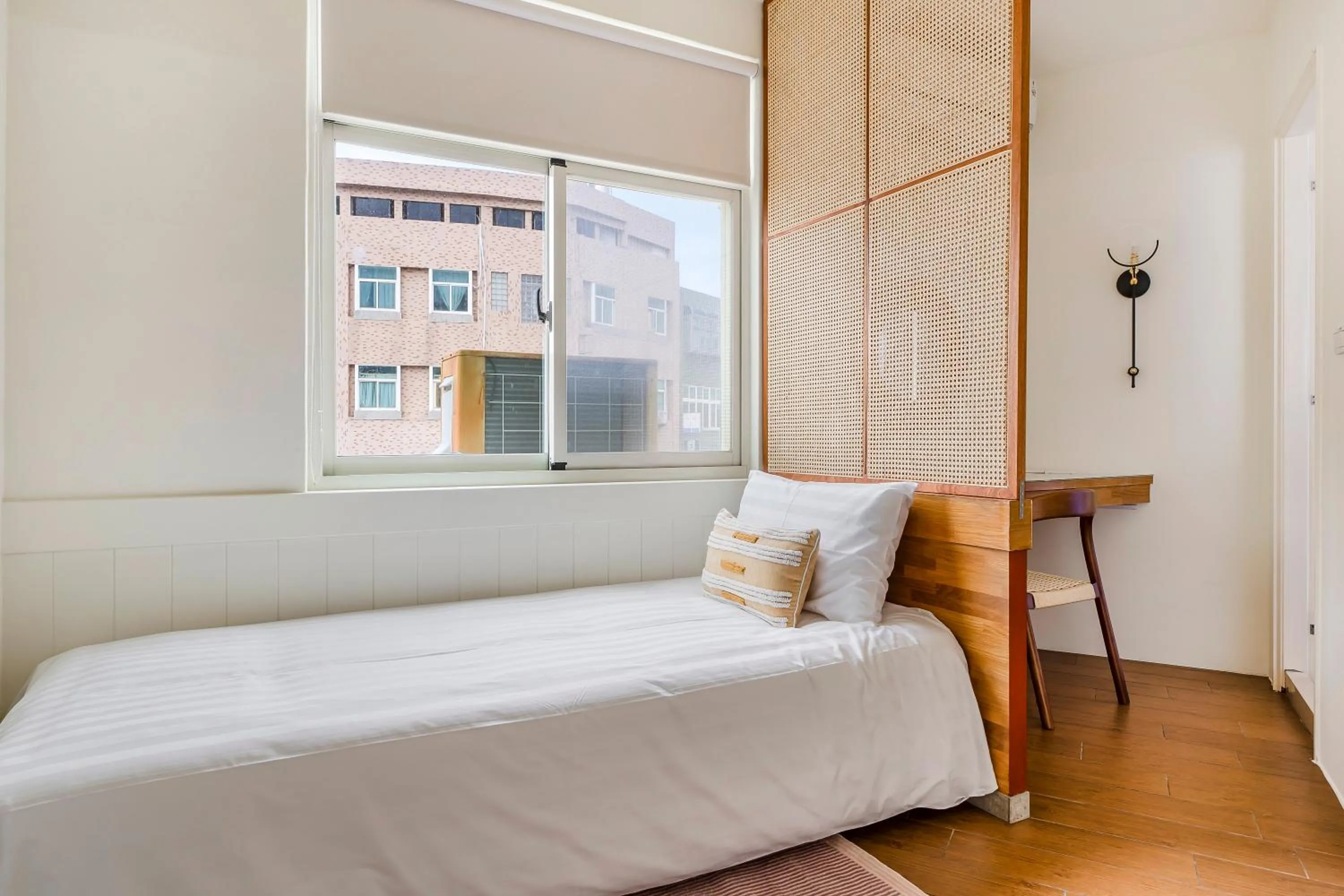 Bed in Penghu Chin Style Inn