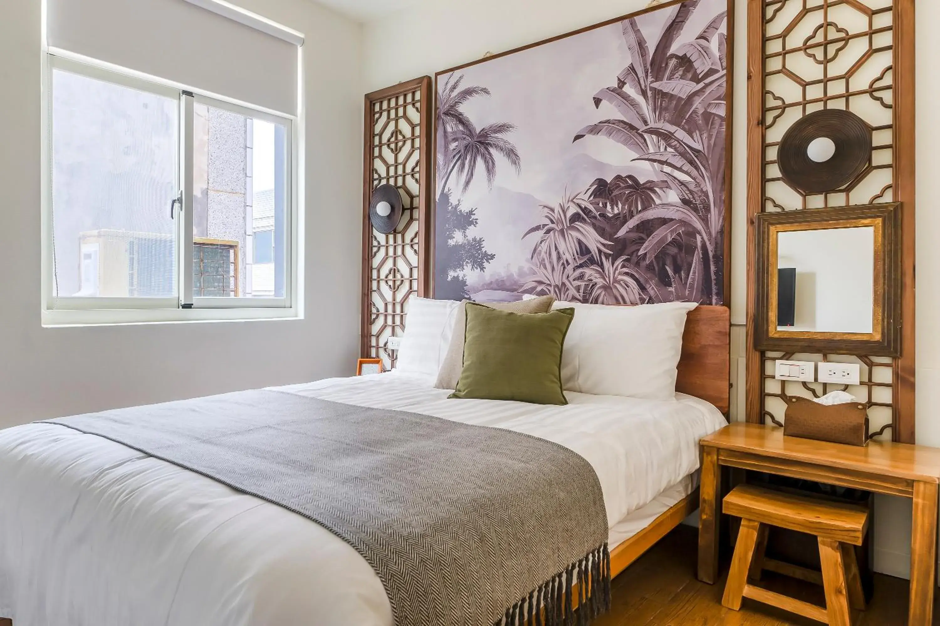 Bed in Penghu Chin Style Inn Bed in Penghu Chin Style Inn