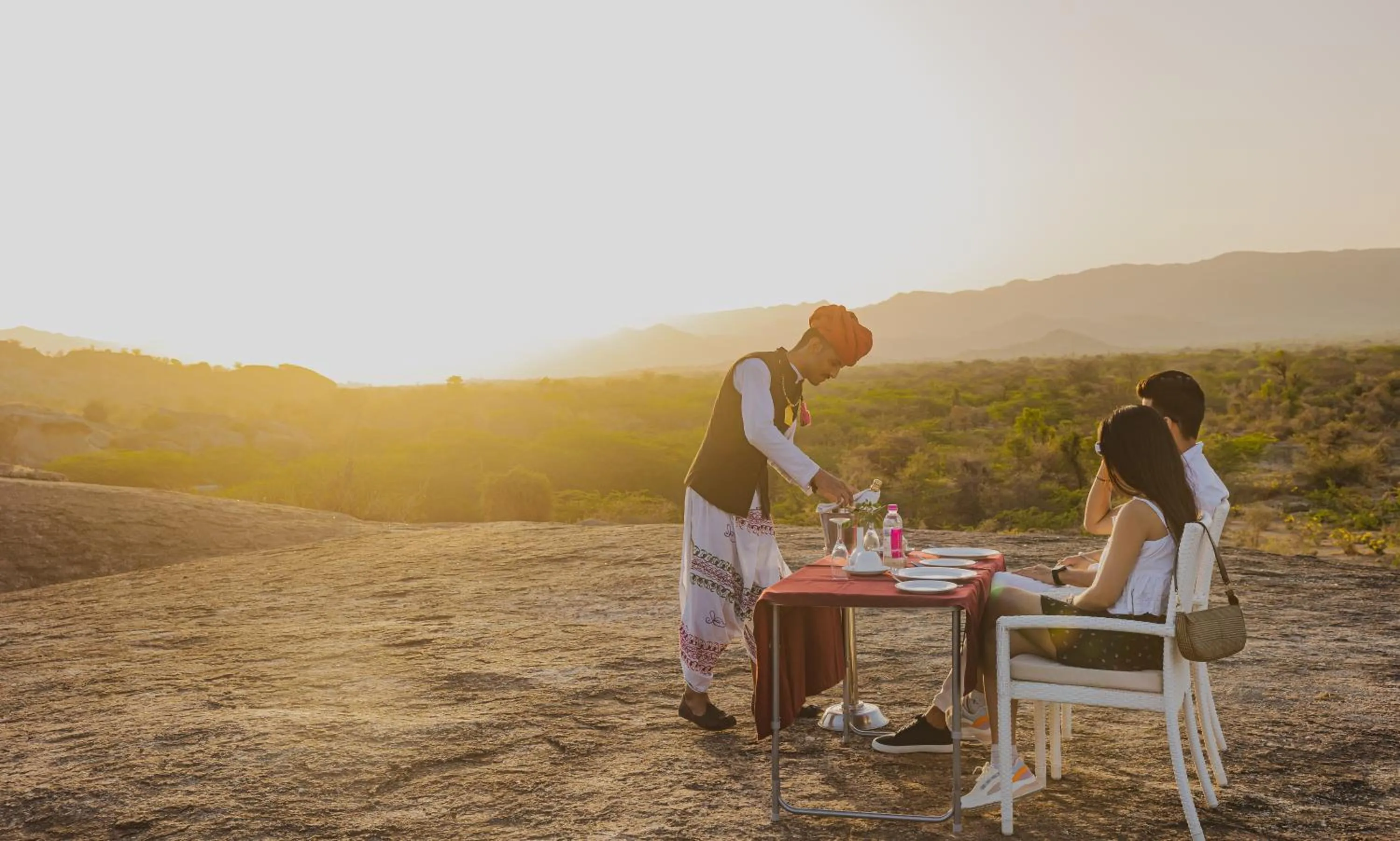 Dining area in The Rawla Narlai - A Luxury Heritage Stay in Leopard Country