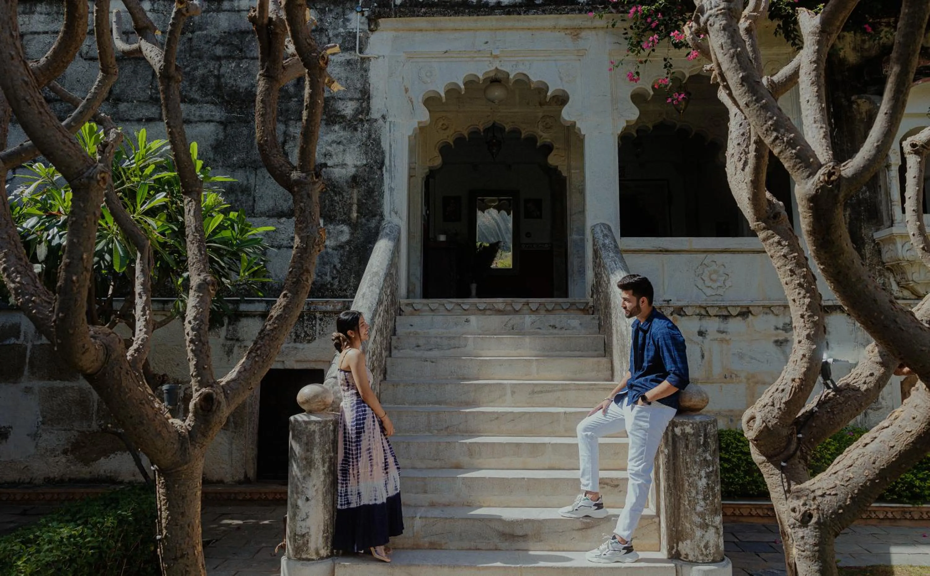 Facade/entrance in The Rawla Narlai - A Luxury Heritage Stay in Leopard Country