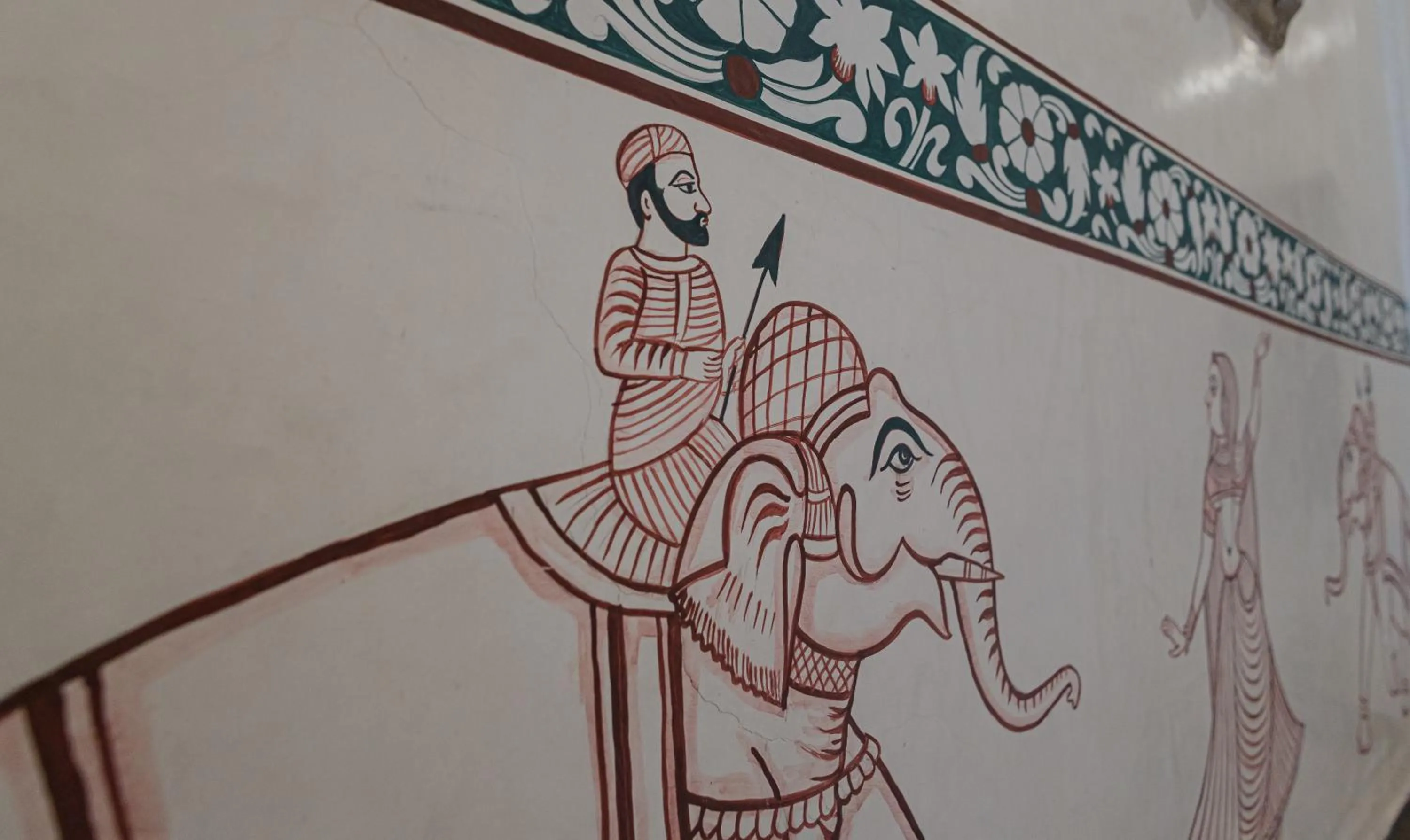 Decorative detail in The Rawla Narlai - A Luxury Heritage Stay in Leopard Country