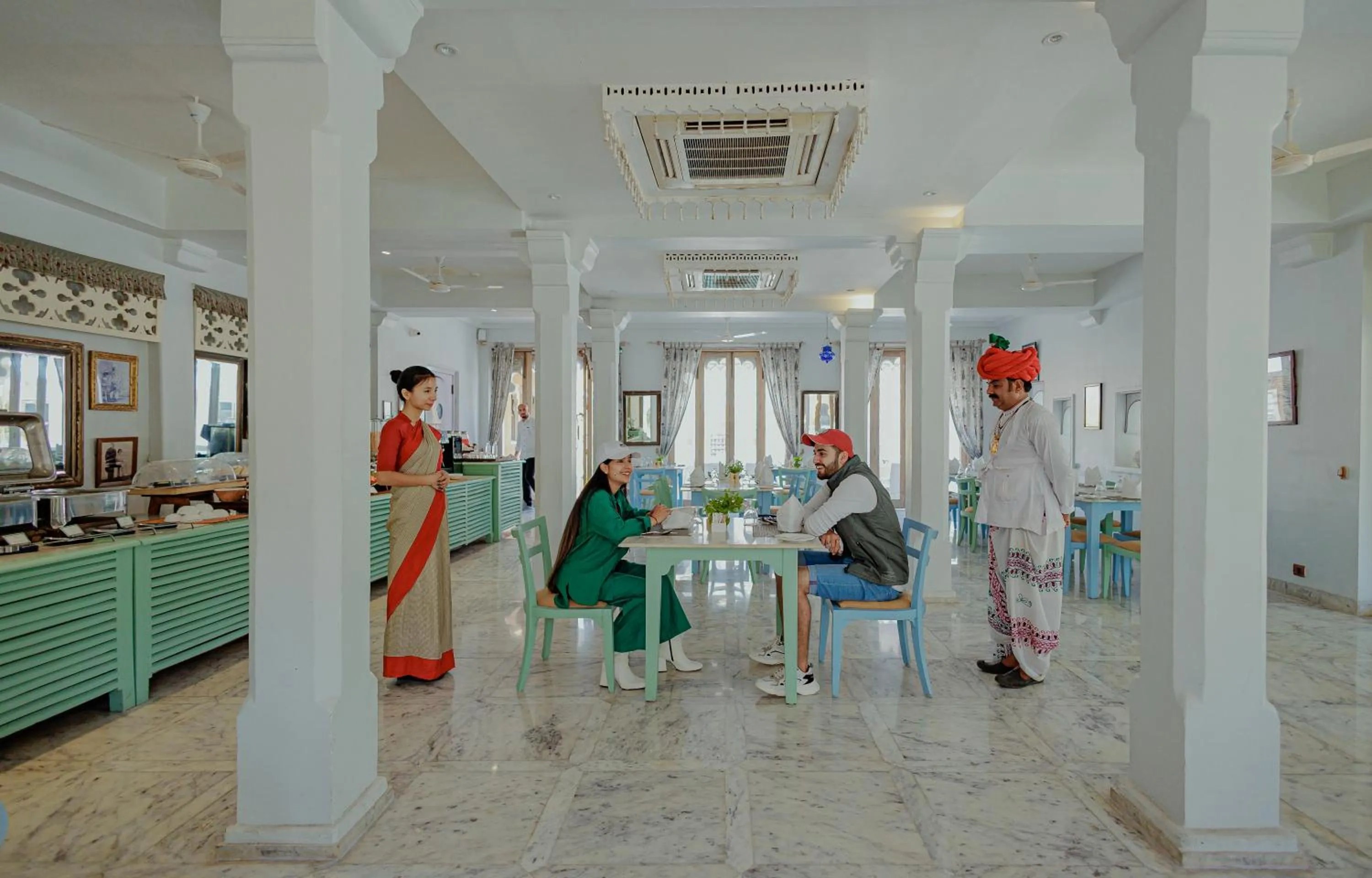 Restaurant/places to eat in The Rawla Narlai - A Luxury Heritage Stay in Leopard Country