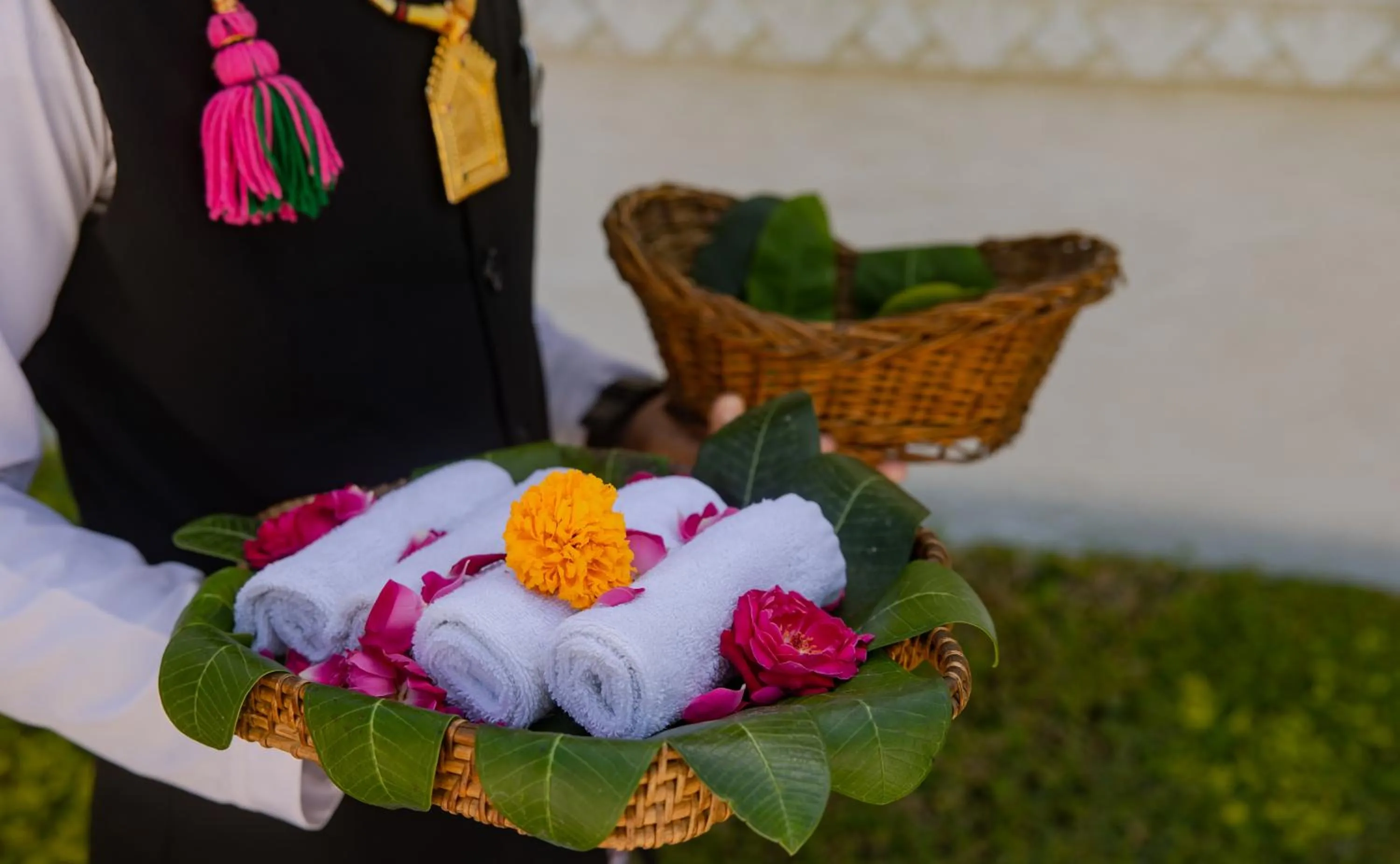 towels in The Rawla Narlai - A Luxury Heritage Stay in Leopard Country