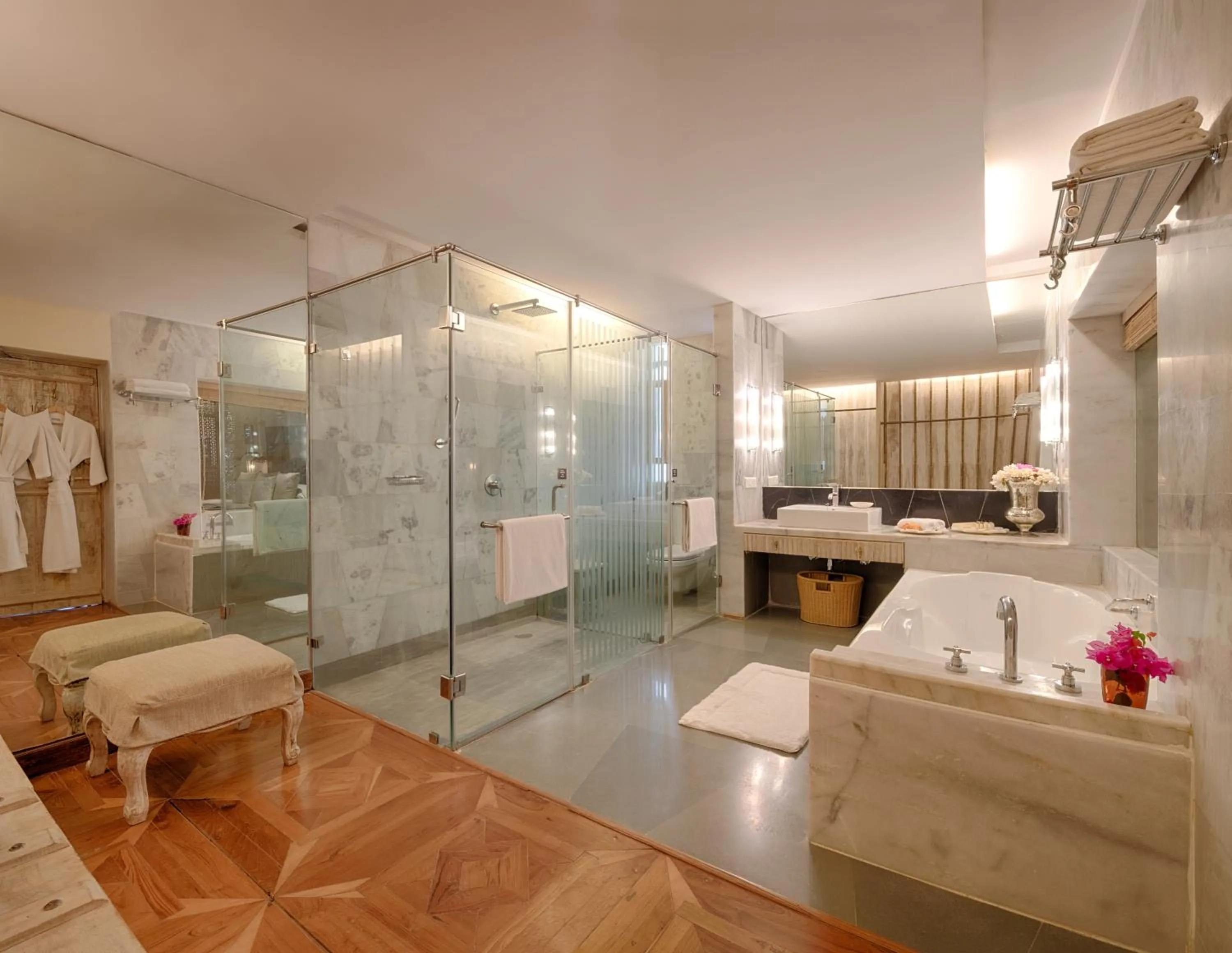 Bathroom in The Rawla Narlai - A Luxury Heritage Stay in Leopard Country