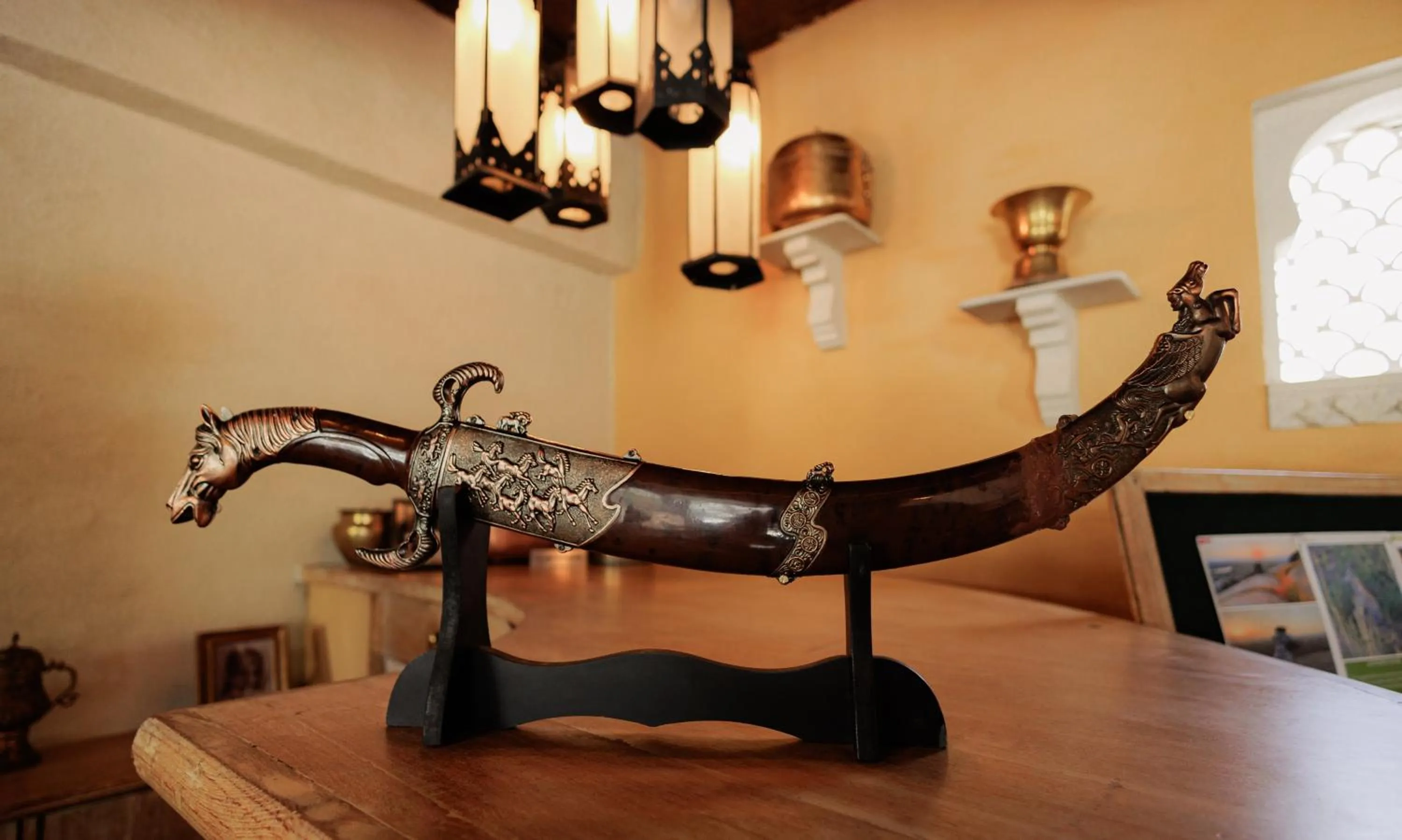 Decorative detail in The Rawla Narlai - A Luxury Heritage Stay in Leopard Country