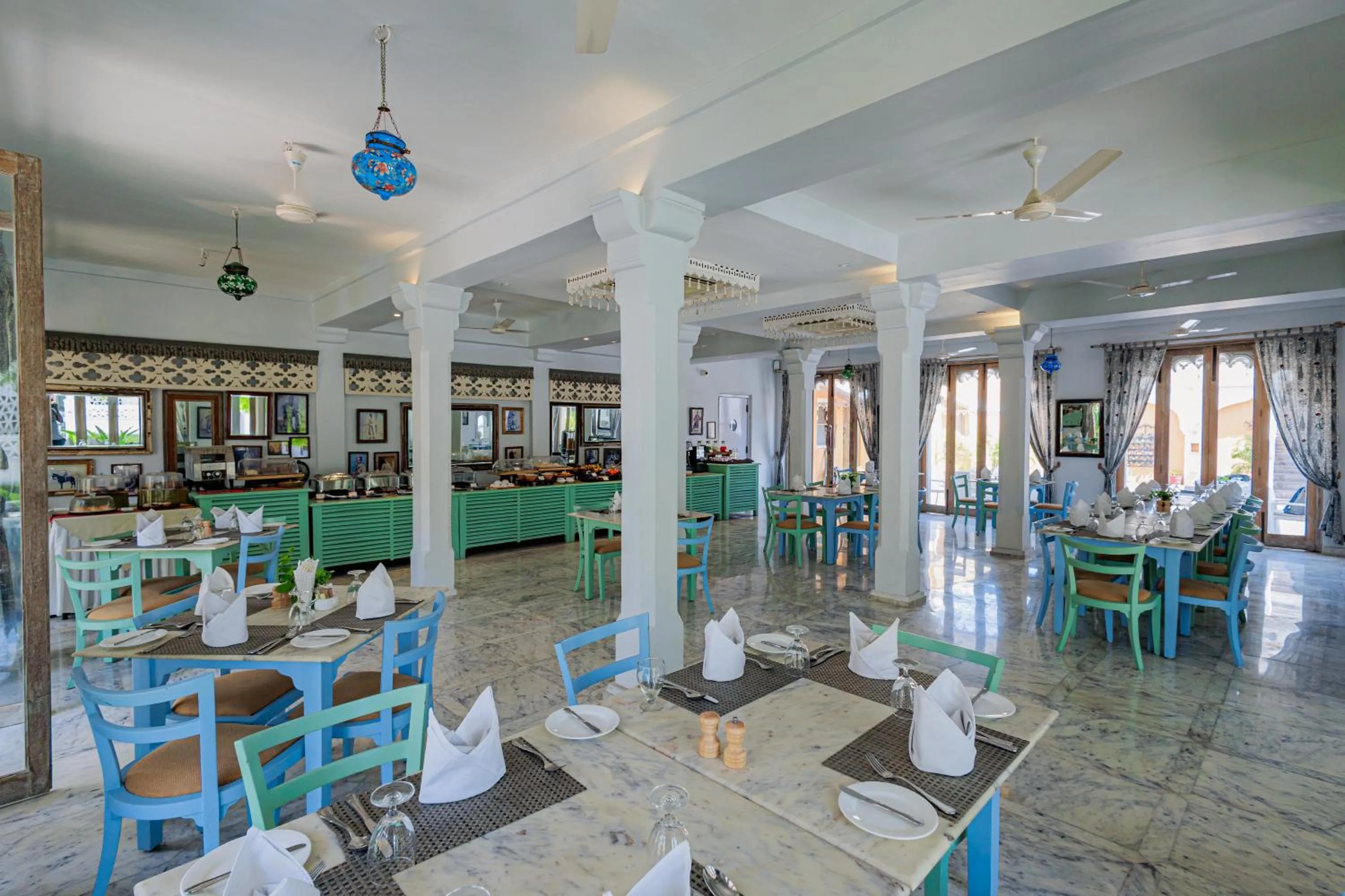 Restaurant/places to eat in The Rawla Narlai - A Luxury Heritage Stay in Leopard Country