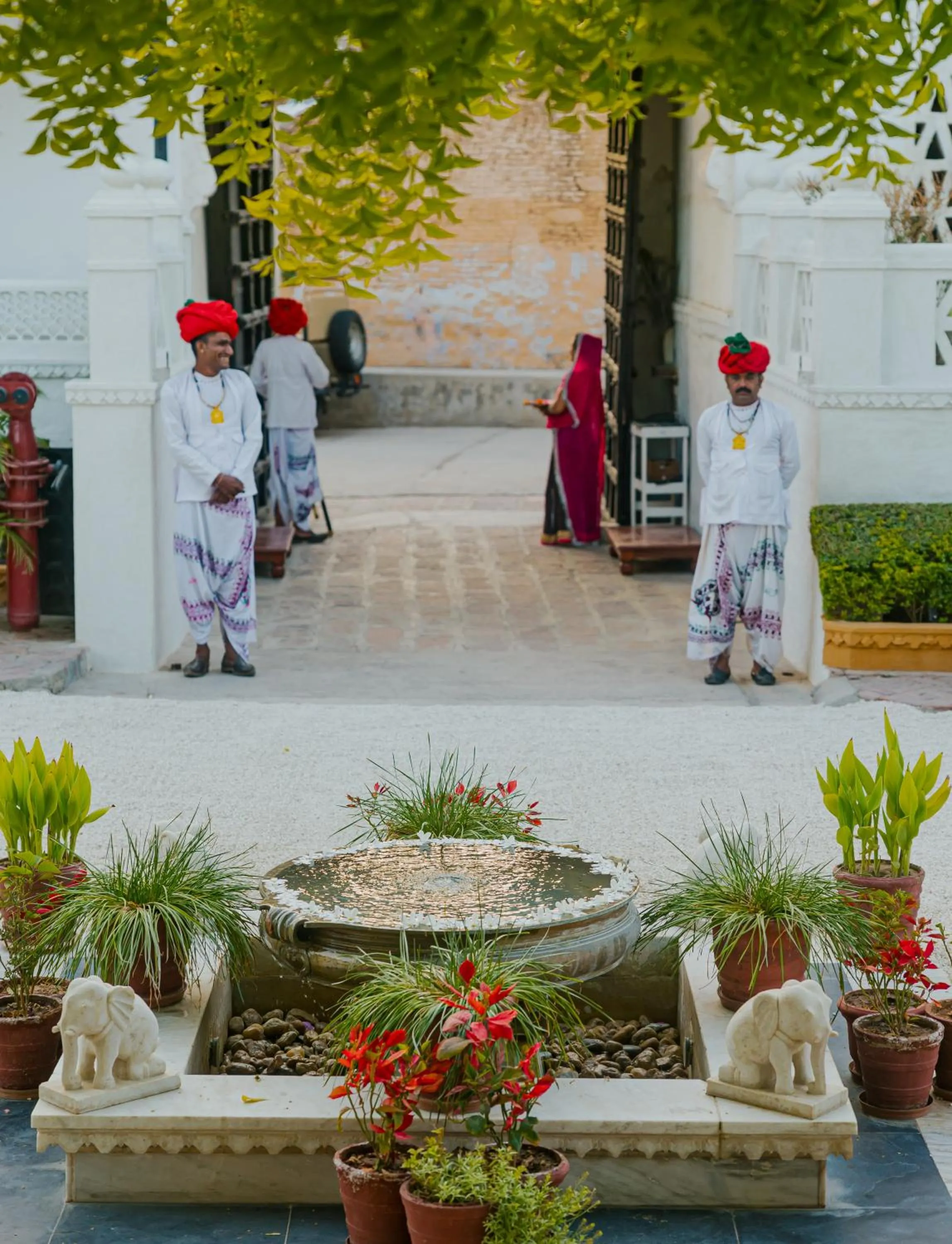 Facade/entrance in The Rawla Narlai - A Luxury Heritage Stay in Leopard Country