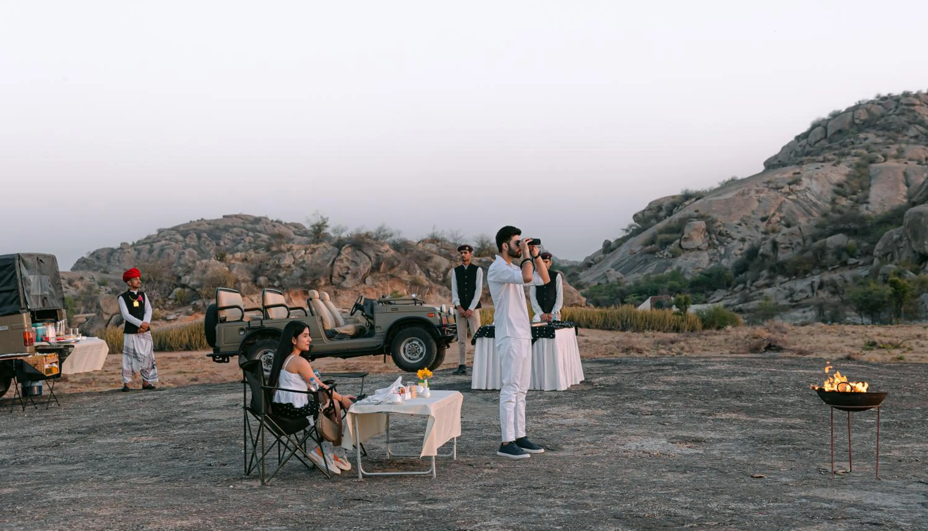 Natural landscape in The Rawla Narlai - A Luxury Heritage Stay in Leopard Country