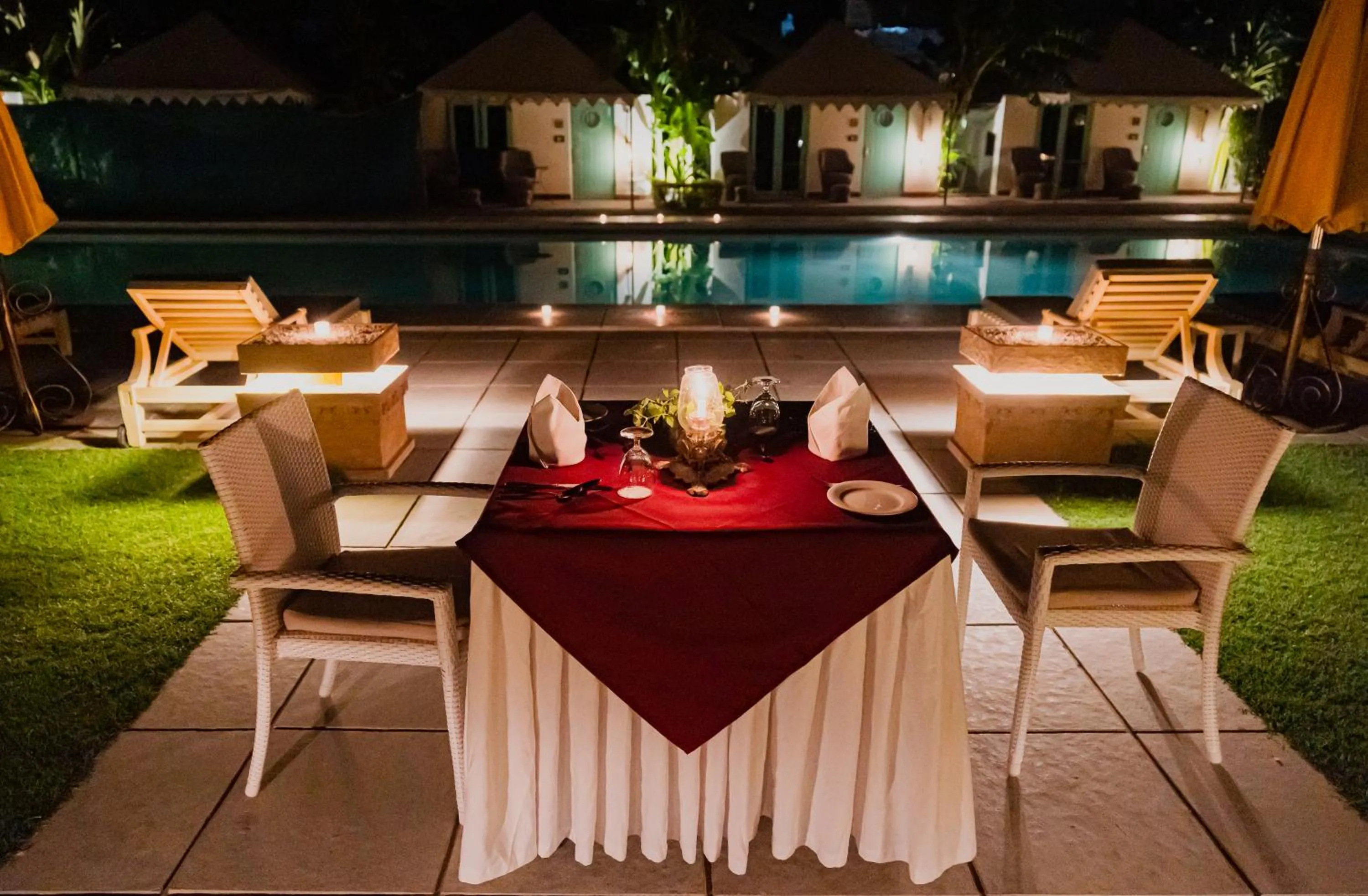 Seating area in The Rawla Narlai - A Luxury Heritage Stay in Leopard Country