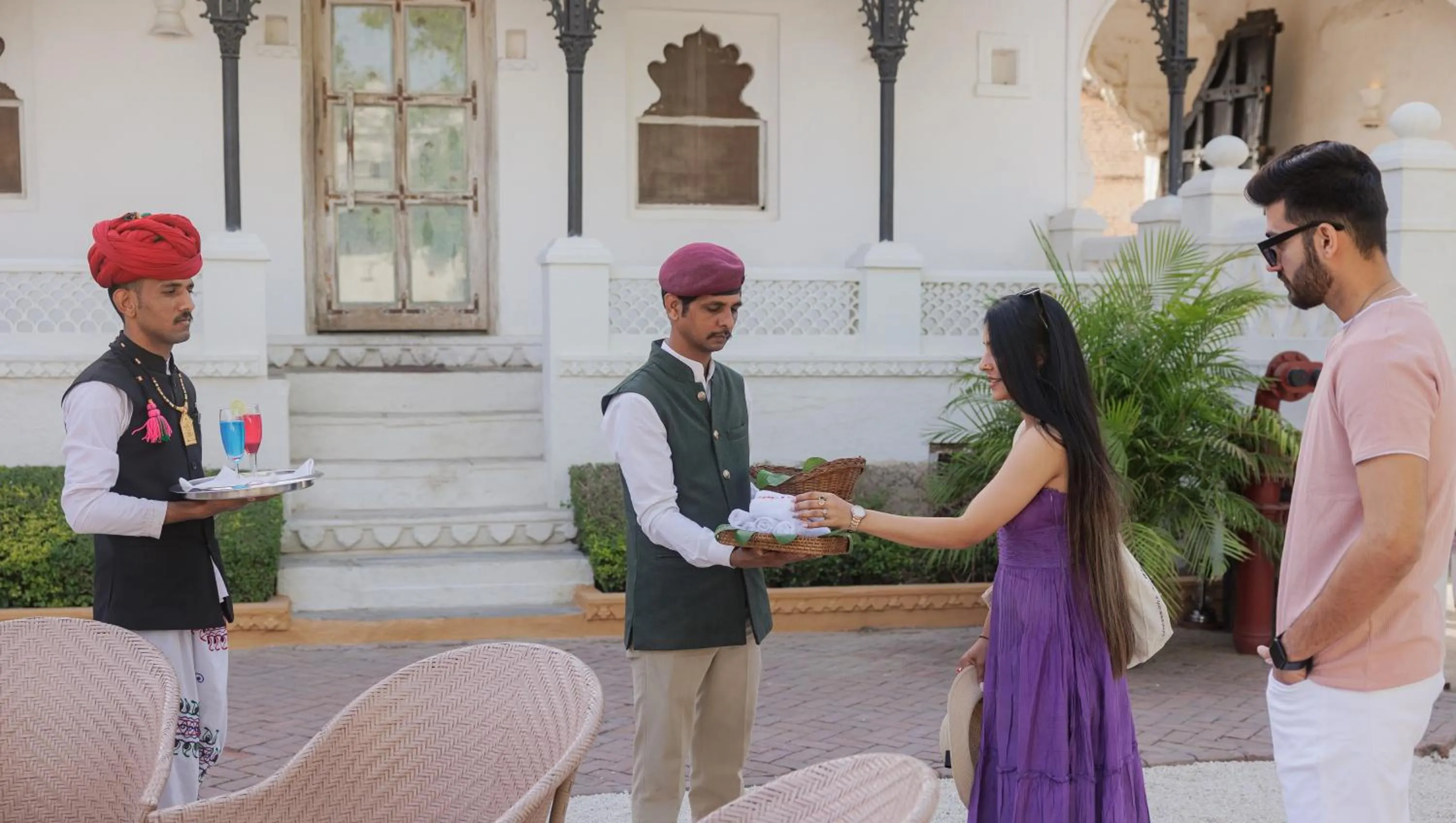 Facade/entrance in The Rawla Narlai - A Luxury Heritage Stay in Leopard Country