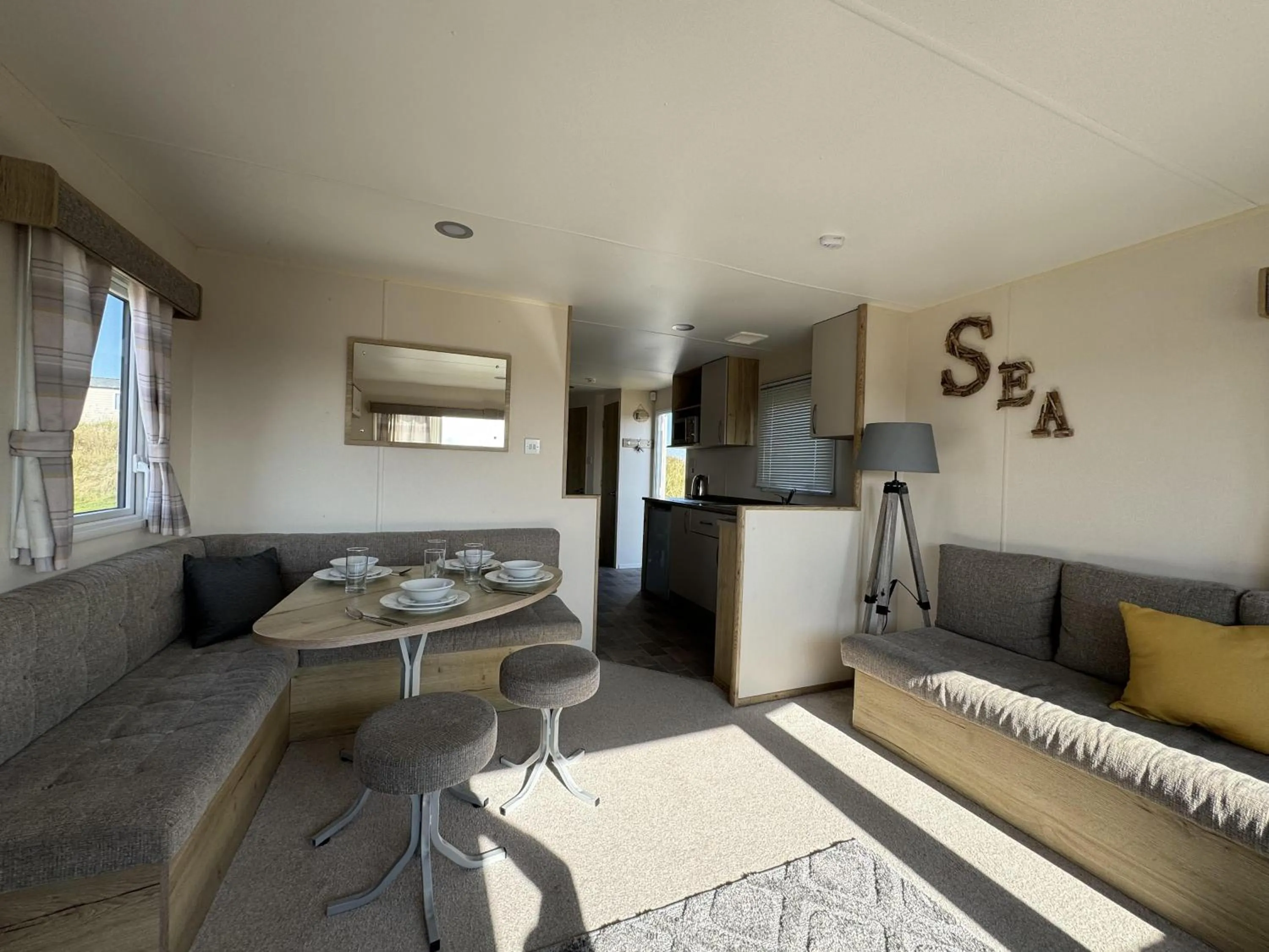 Living room in Perranporth Coastal Retreat- Sleeps8