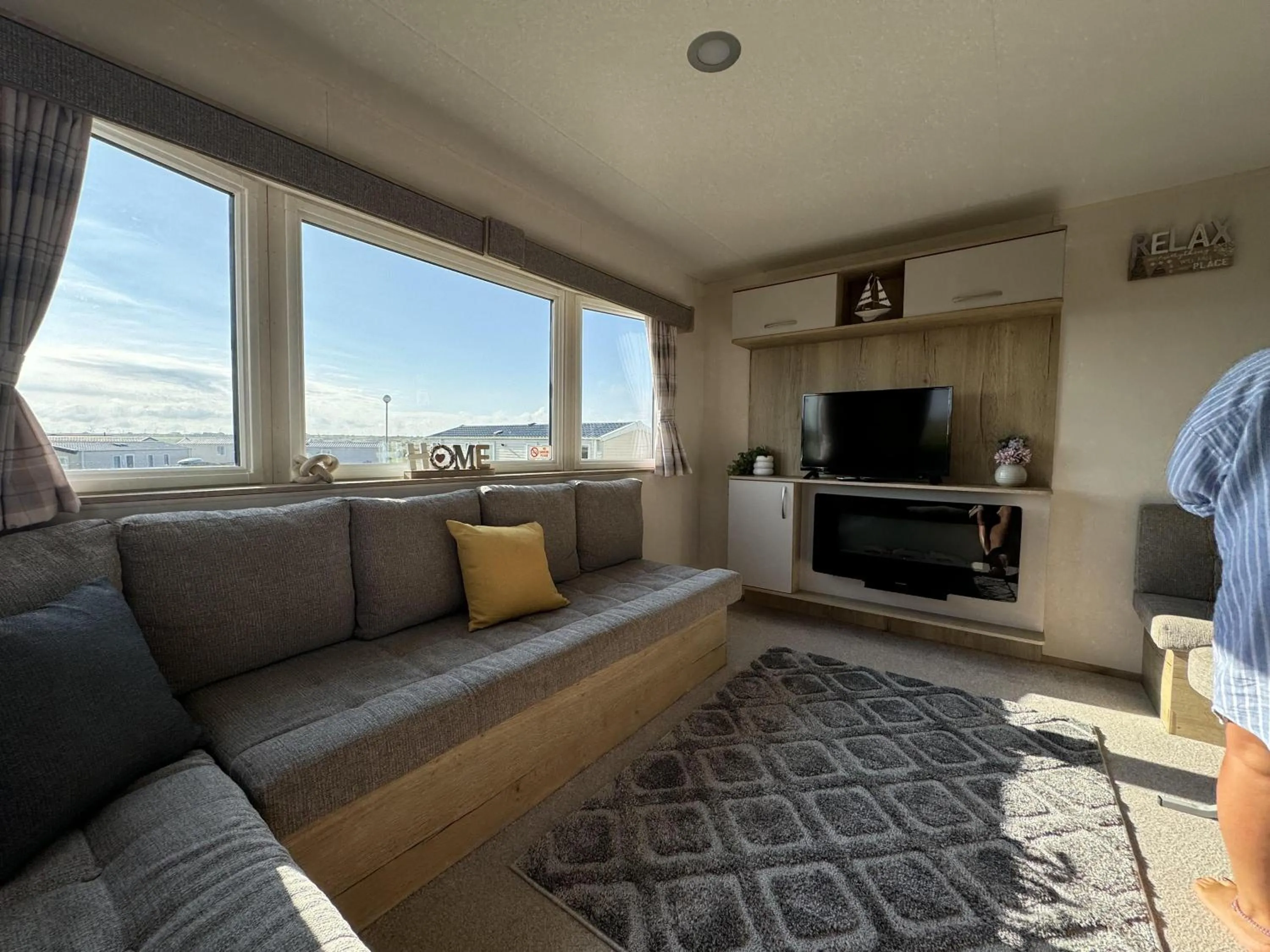 TV and multimedia in Perranporth Coastal Retreat- Sleeps8