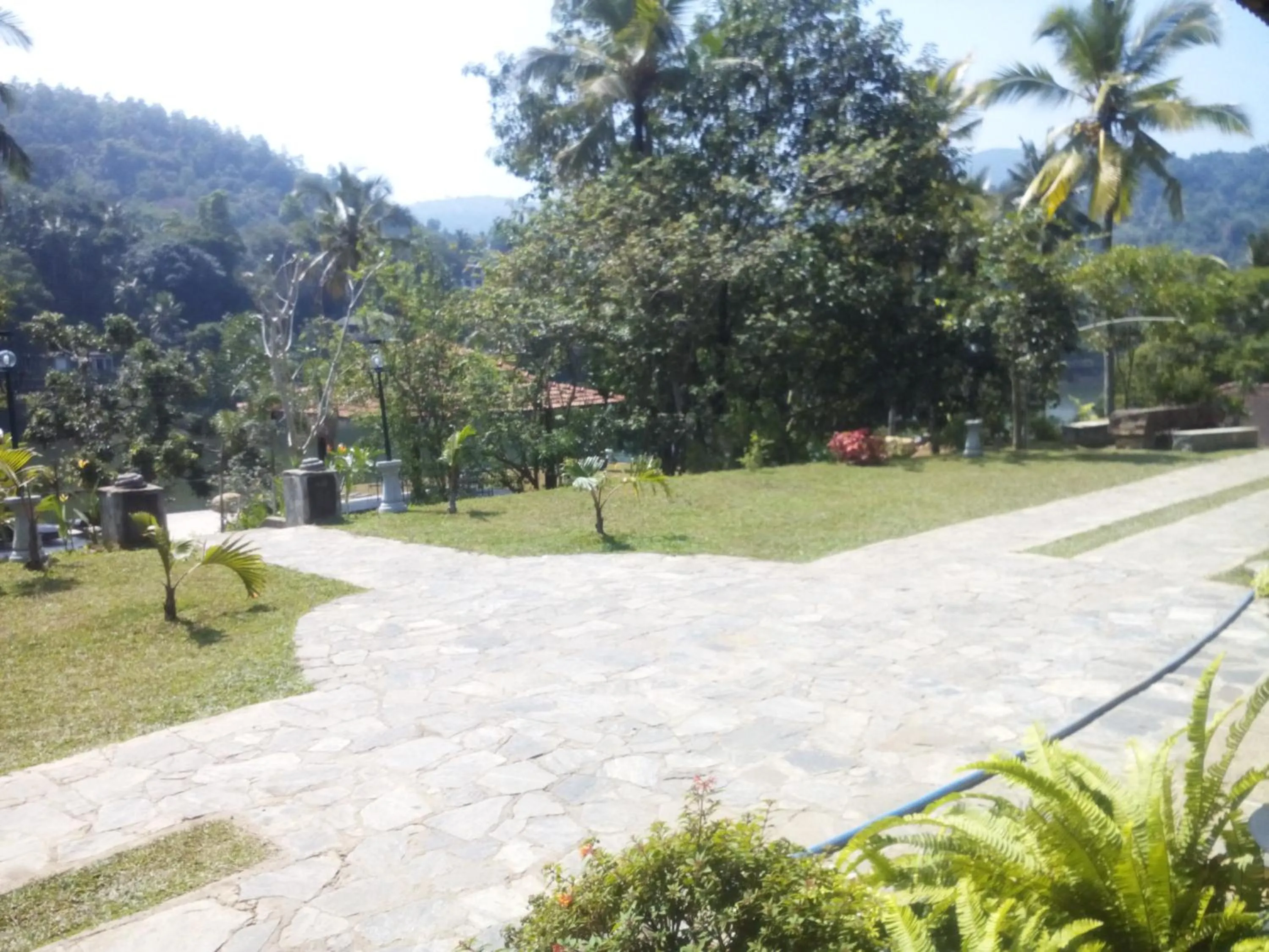 Garden view in Serendip Stone Hotel and Bungalow
