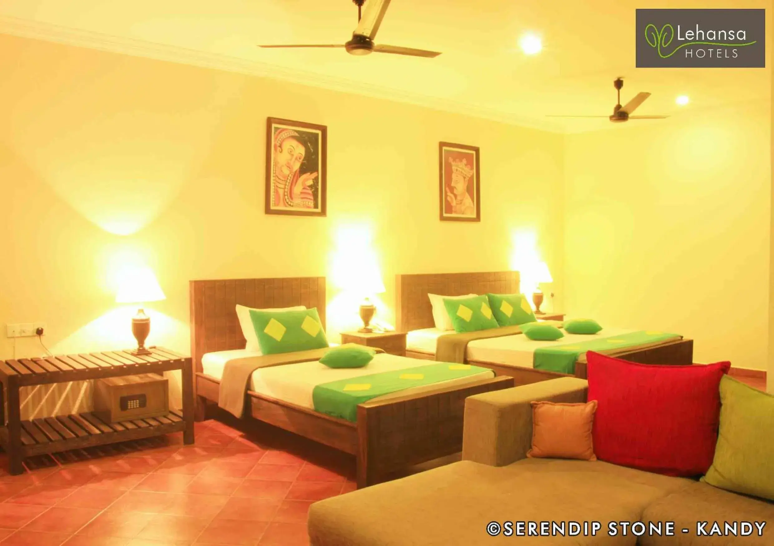 Deluxe Family Room in Serendip Stone Hotel and Bungalow Deluxe Family Room in Serendip Stone Hotel and Bungalow