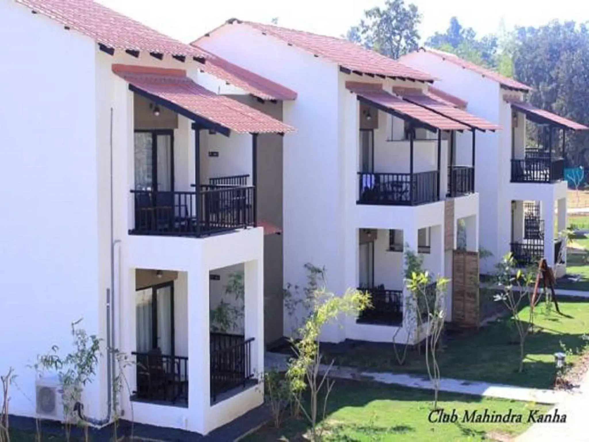 Facade/entrance in Club Mahindra Kanha Facade/entrance in Club Mahindra Kanha