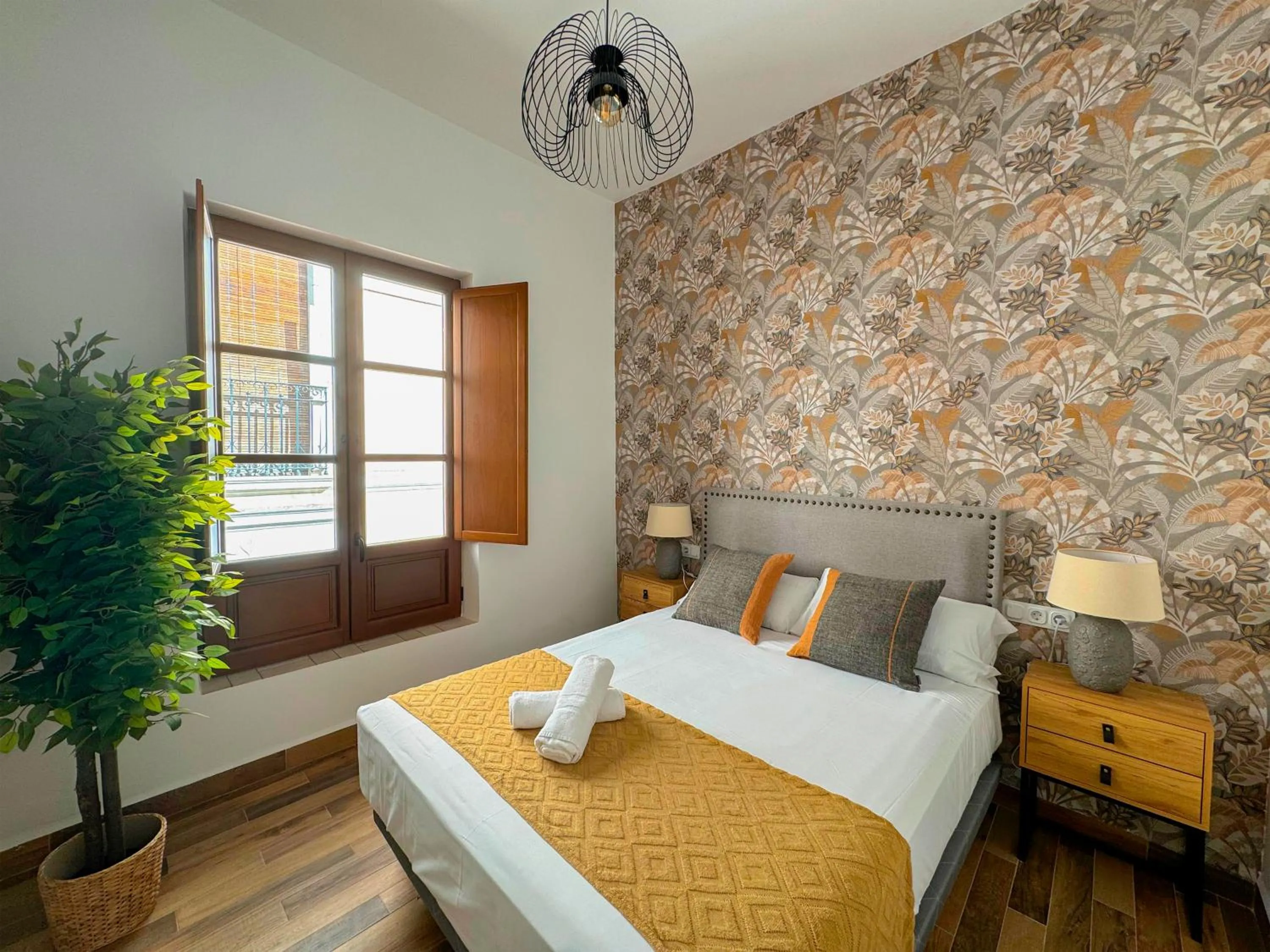 Bed in Apartamentos Plaza San Agustín 3000