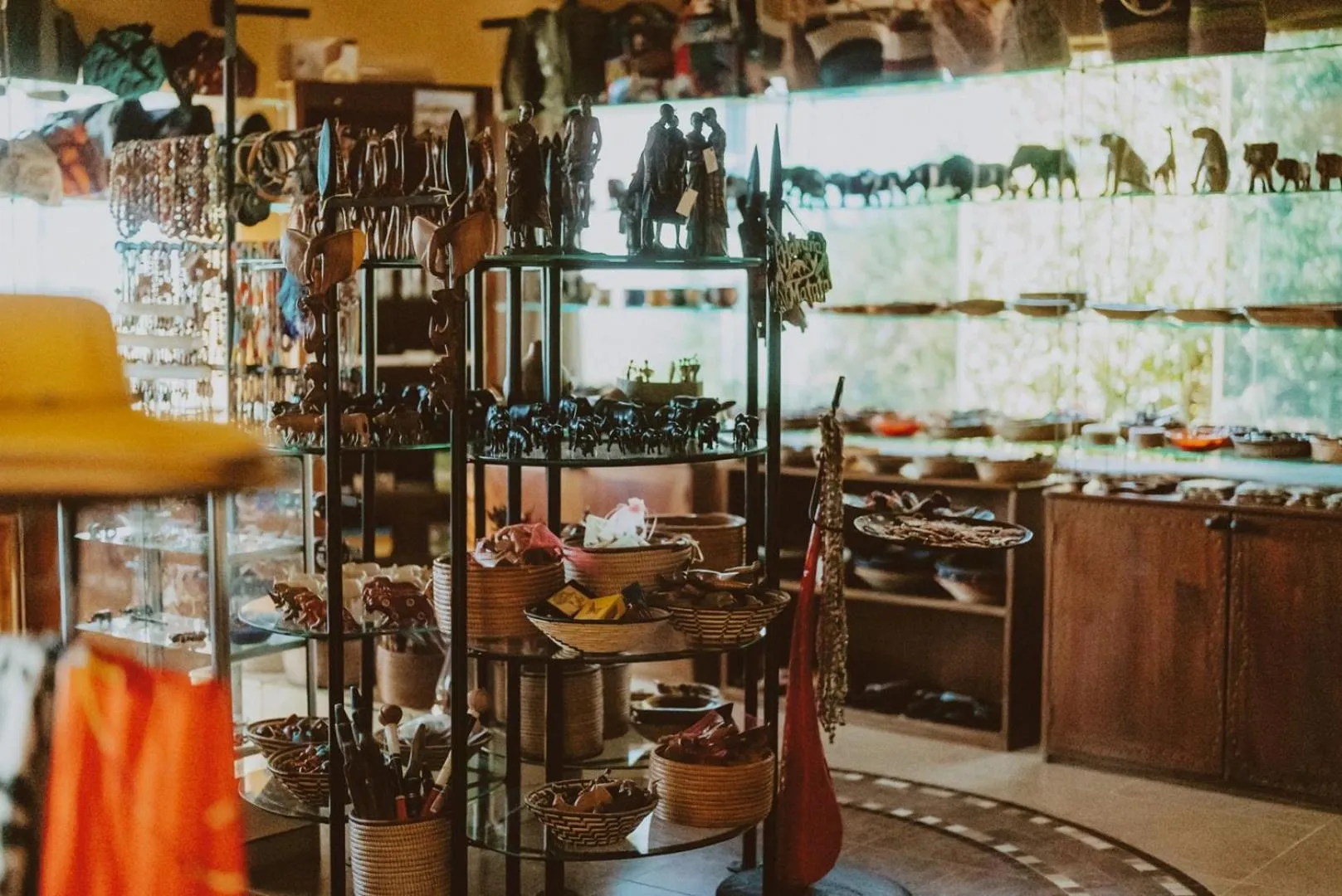 Shopping Area in Mara Serena Safari Lodge