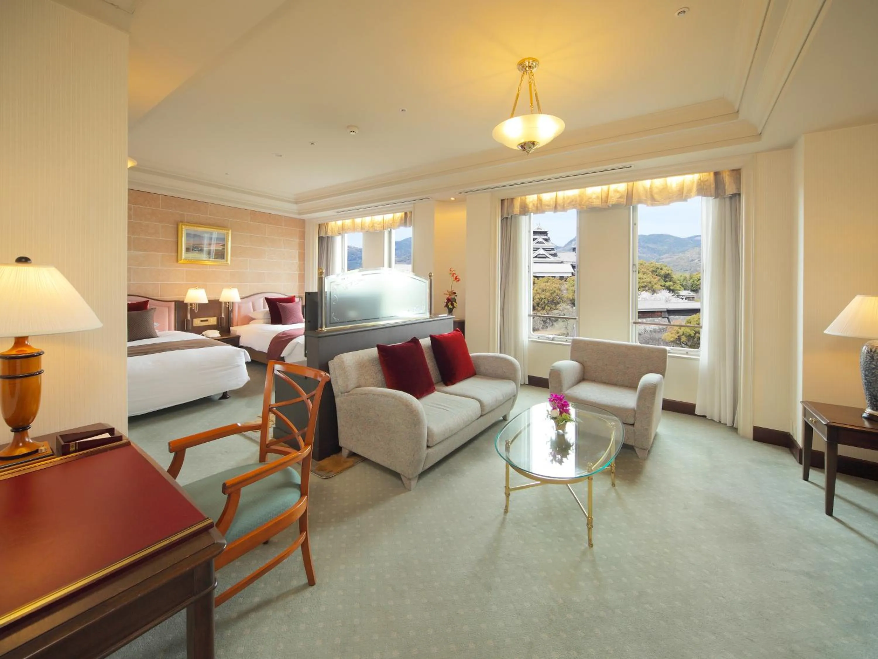 View (from property/room) in Kumamoto Hotel Castle