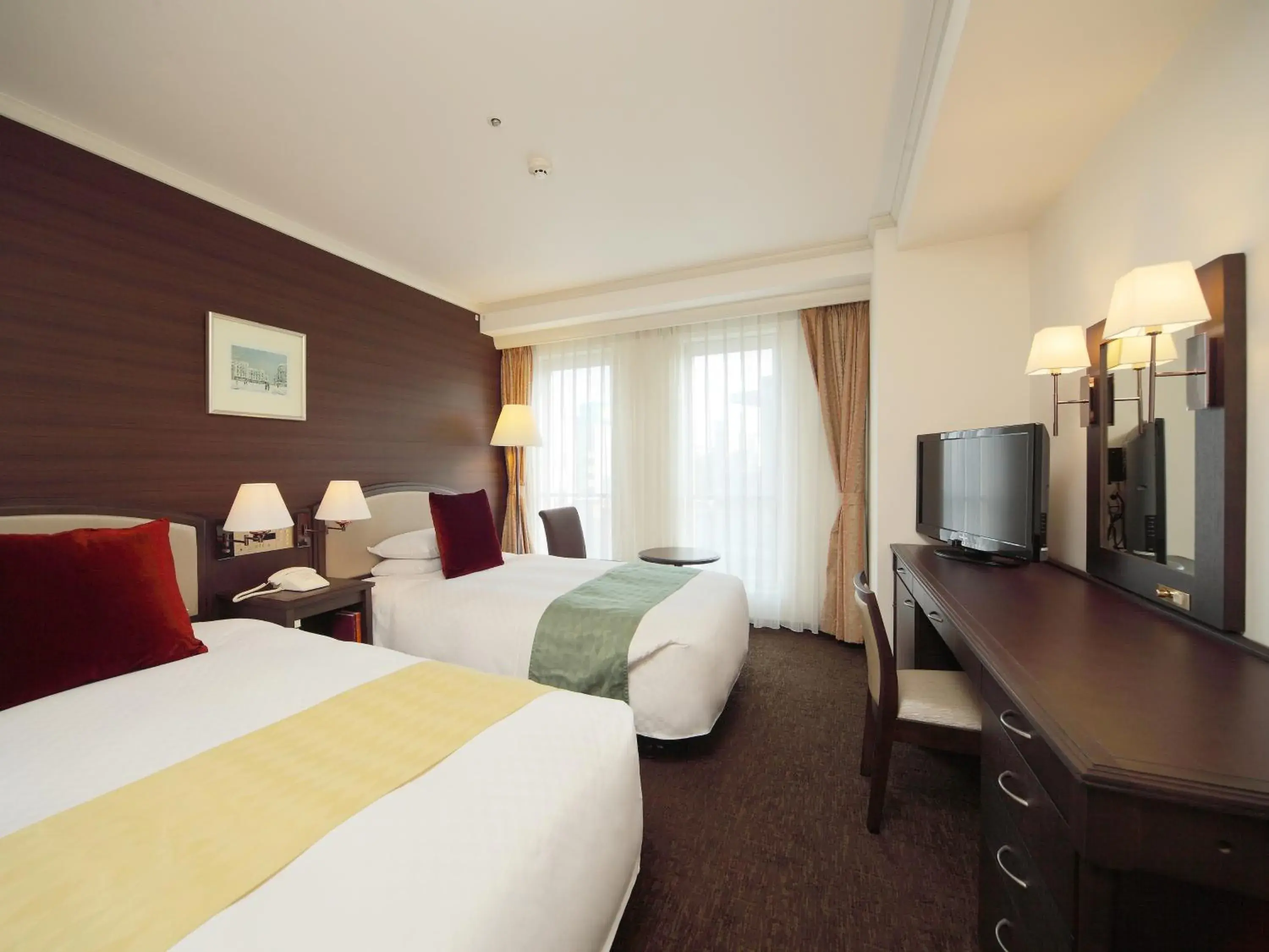 Standard Twin Room with City View - single occupancy in Kumamoto Hotel Castle Standard Twin Room with City View - single occupancy in Kumamoto Hotel Castle