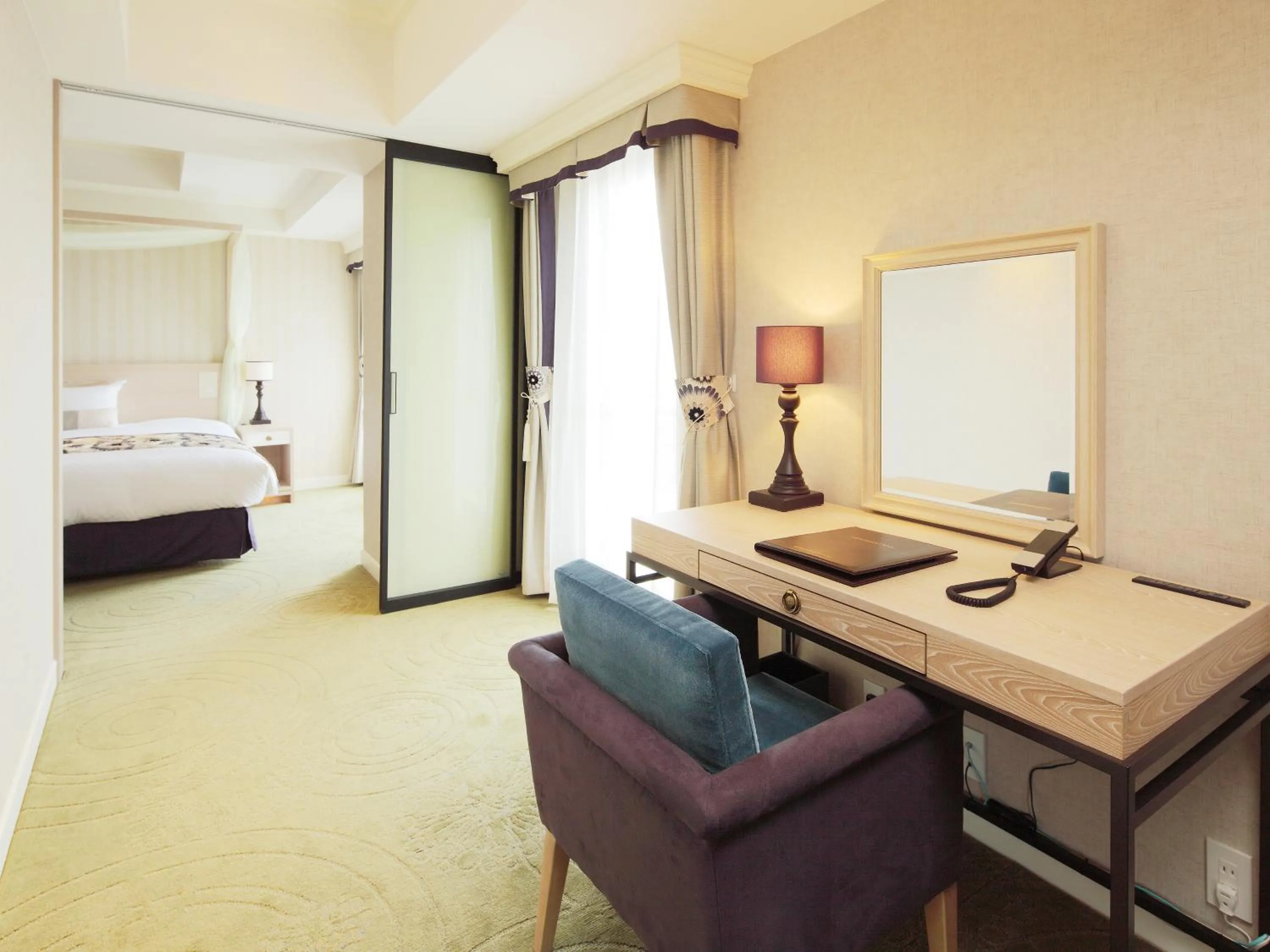 furniture, Bed in Kumamoto Hotel Castle