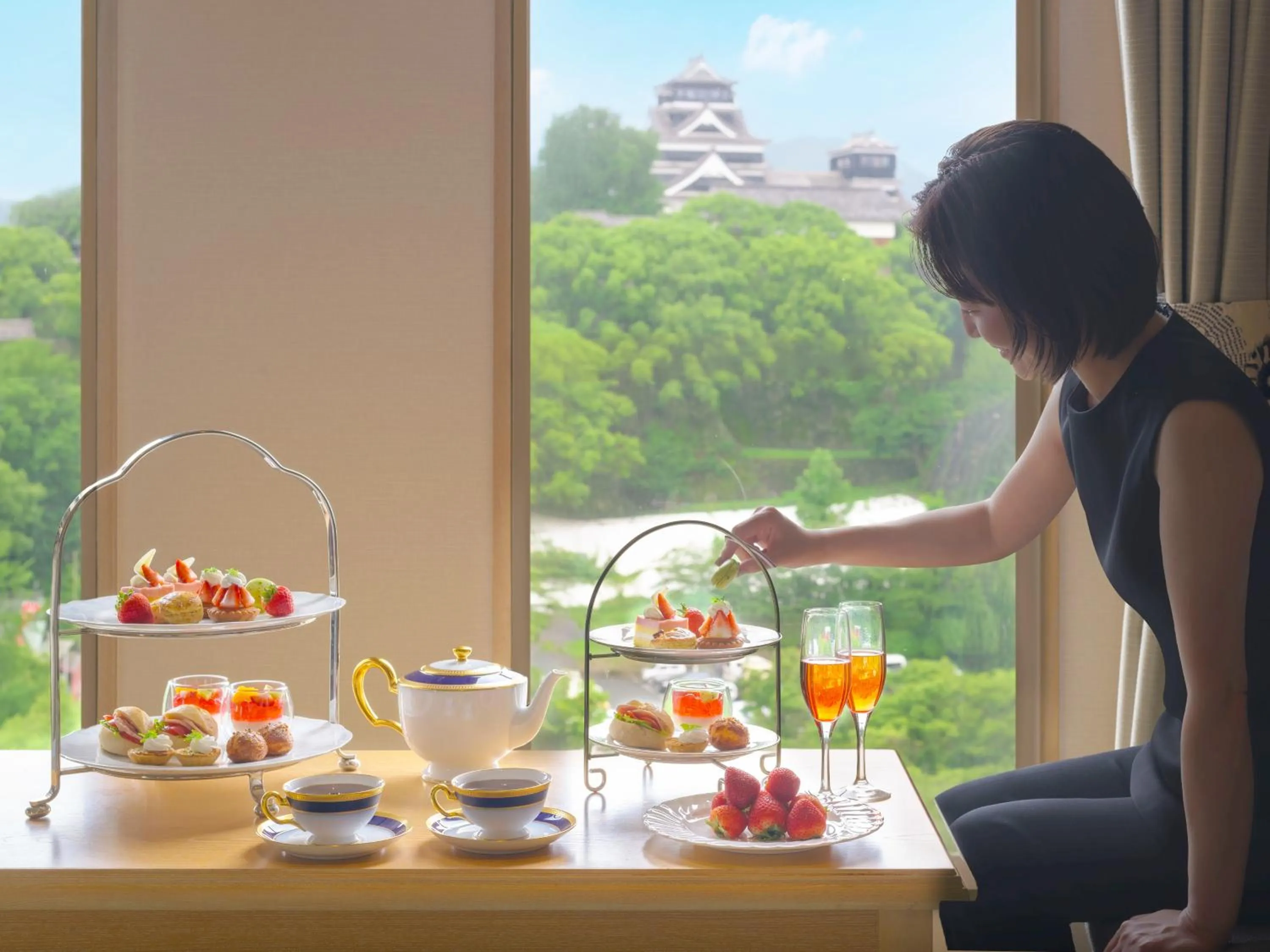 View (from property/room) in Kumamoto Hotel Castle