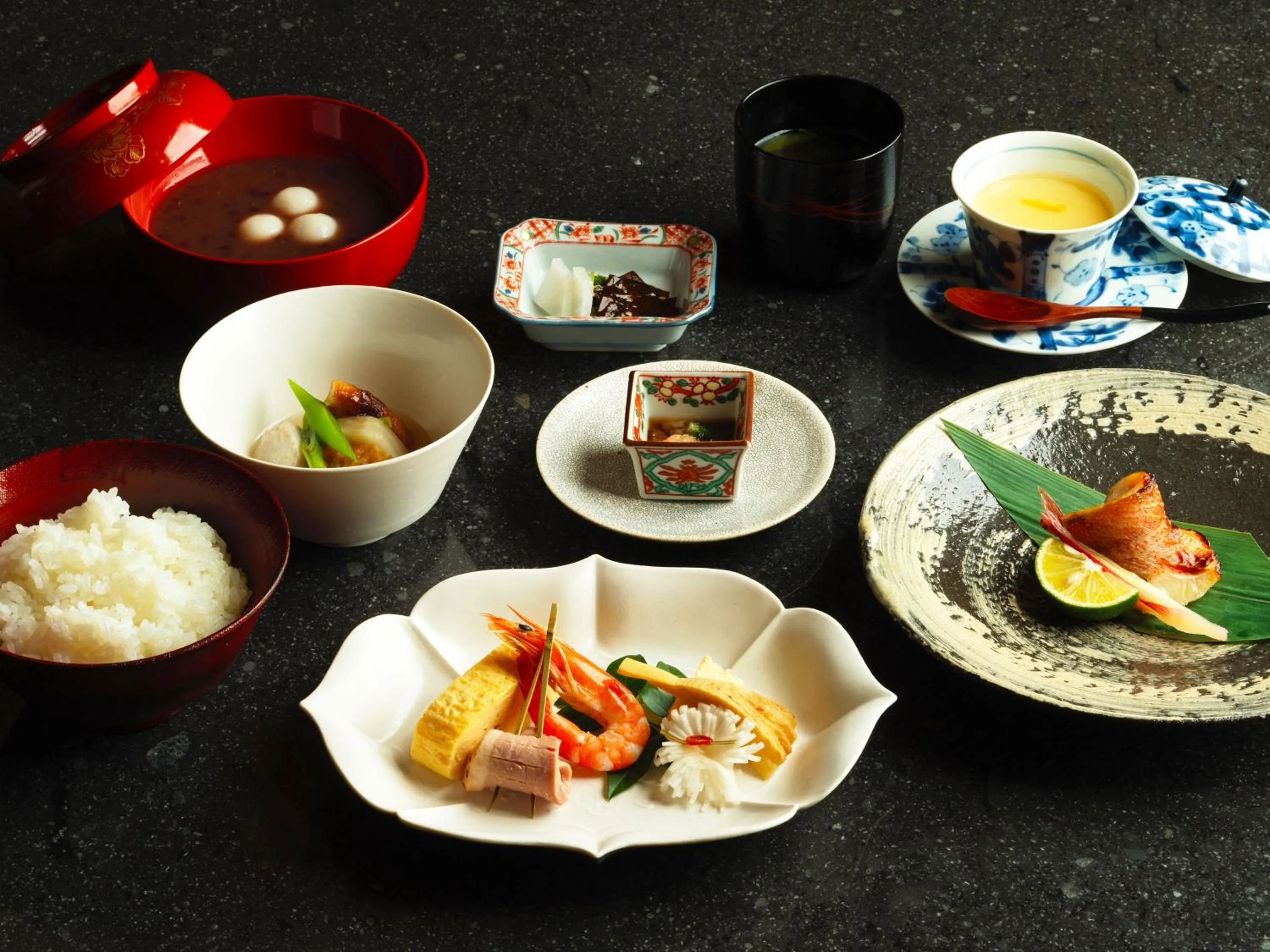 Food in Kumamoto Hotel Castle