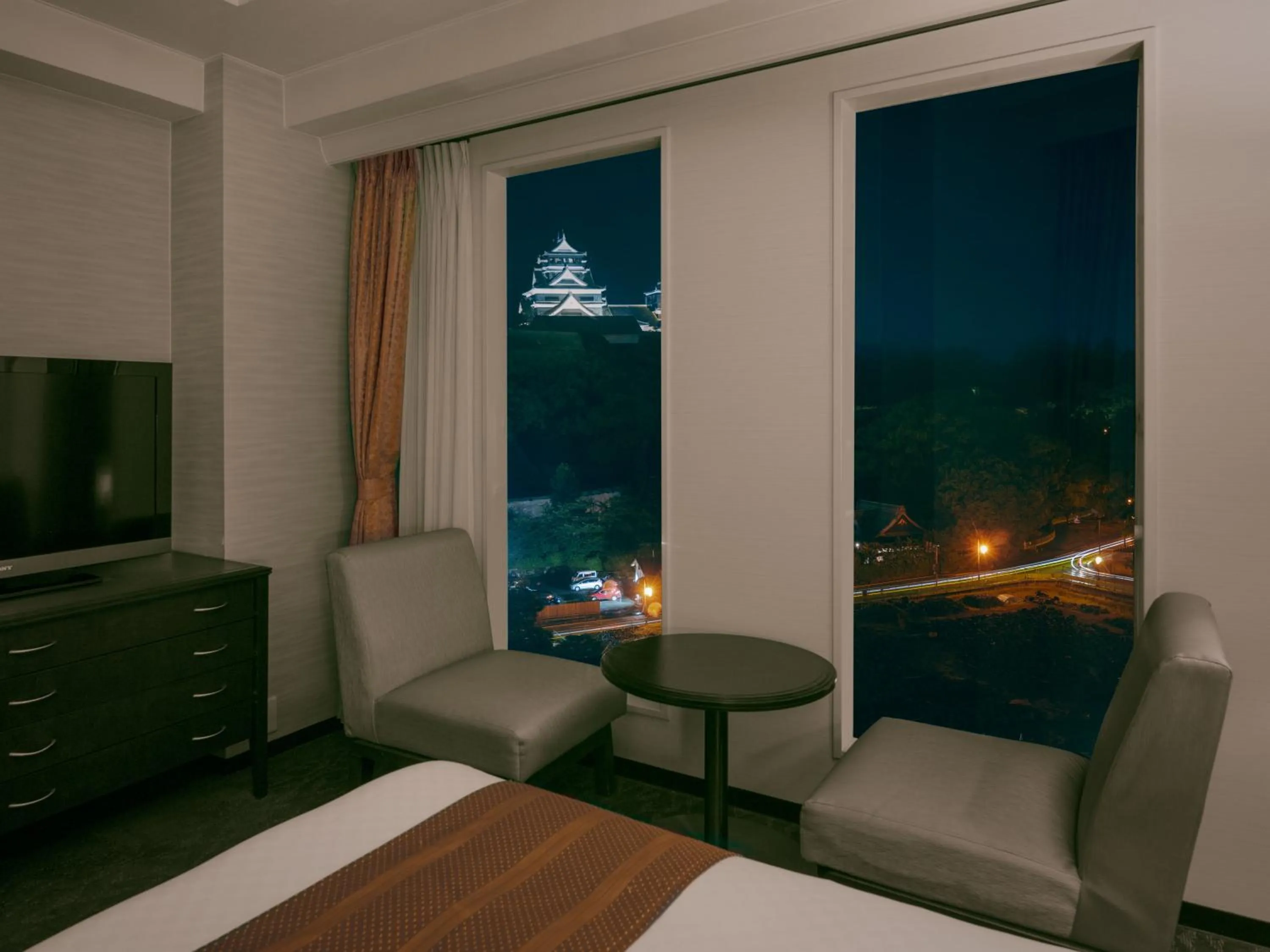 View (from property/room) in Kumamoto Hotel Castle