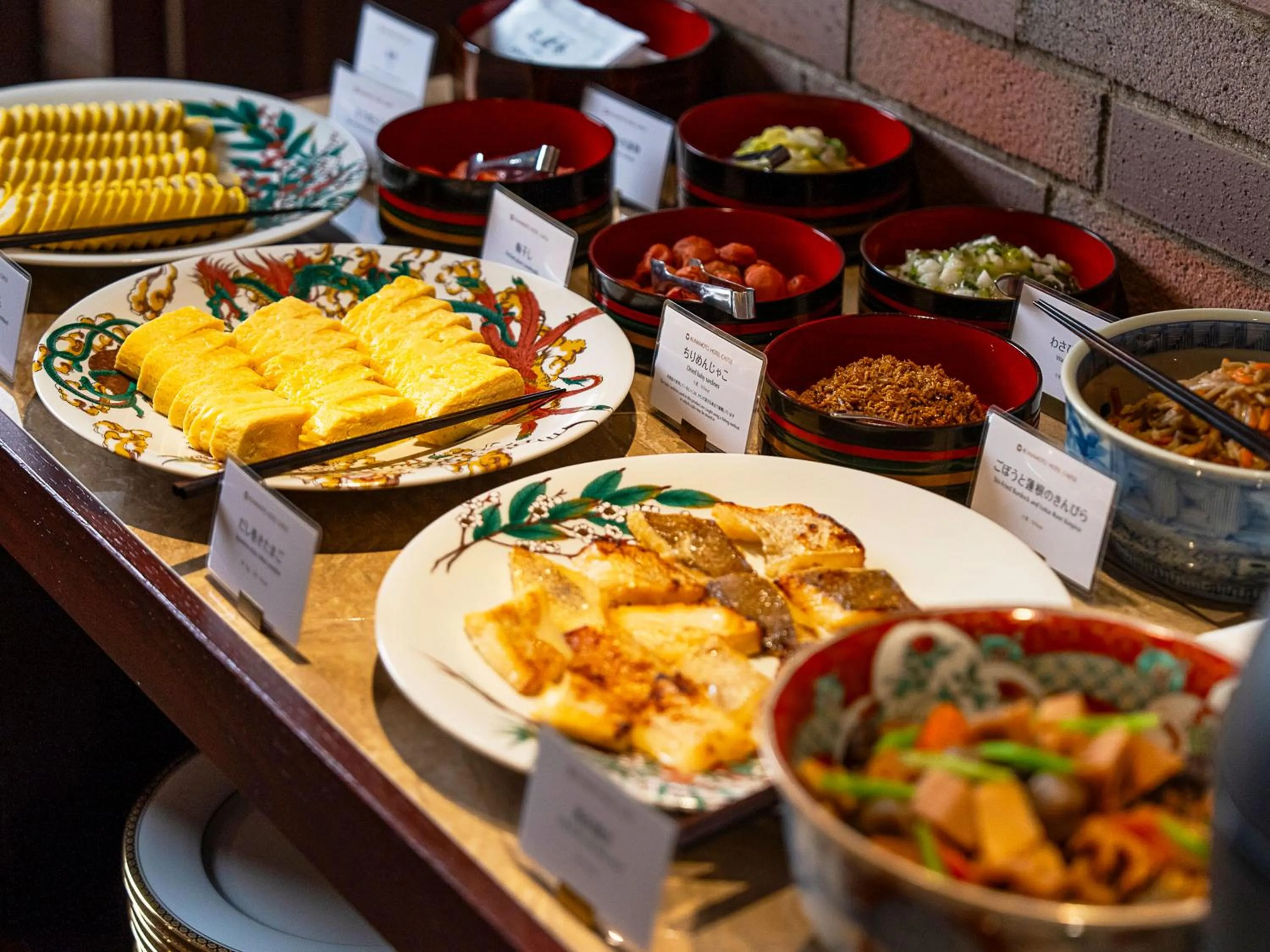 Breakfast in Kumamoto Hotel Castle