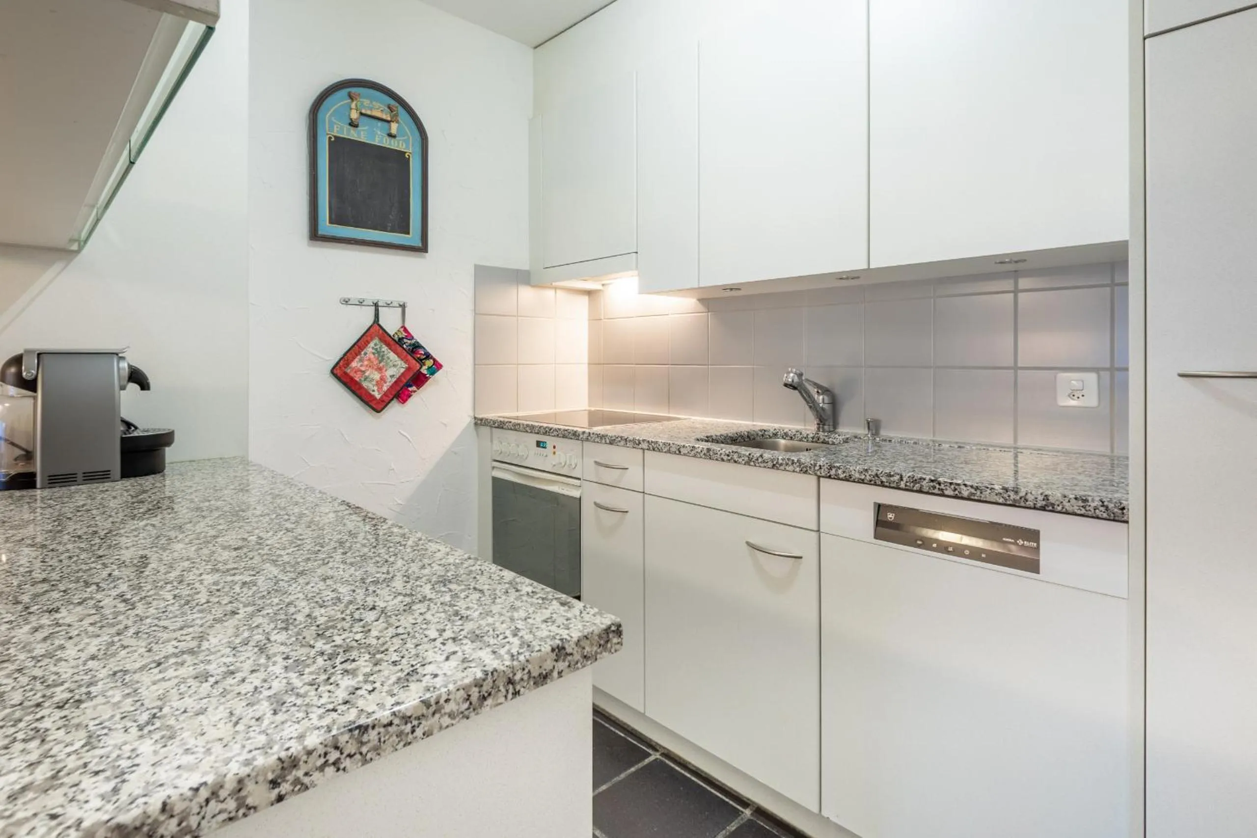 Kitchen or kitchenette in LAAX Homes Val Signina 3-5