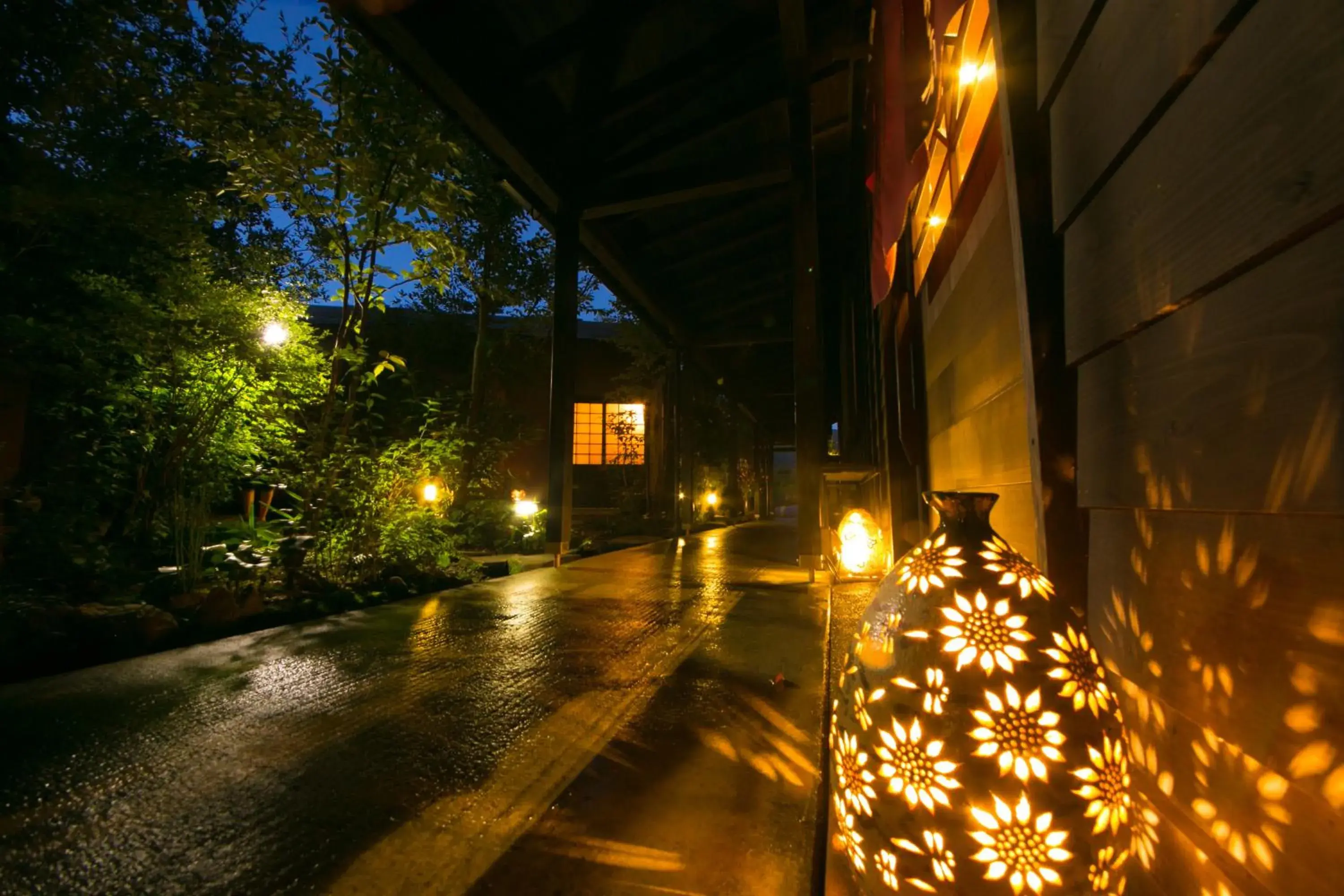 Property building in Yufuin Kaze no Mori Property building in Yufuin Kaze no Mori