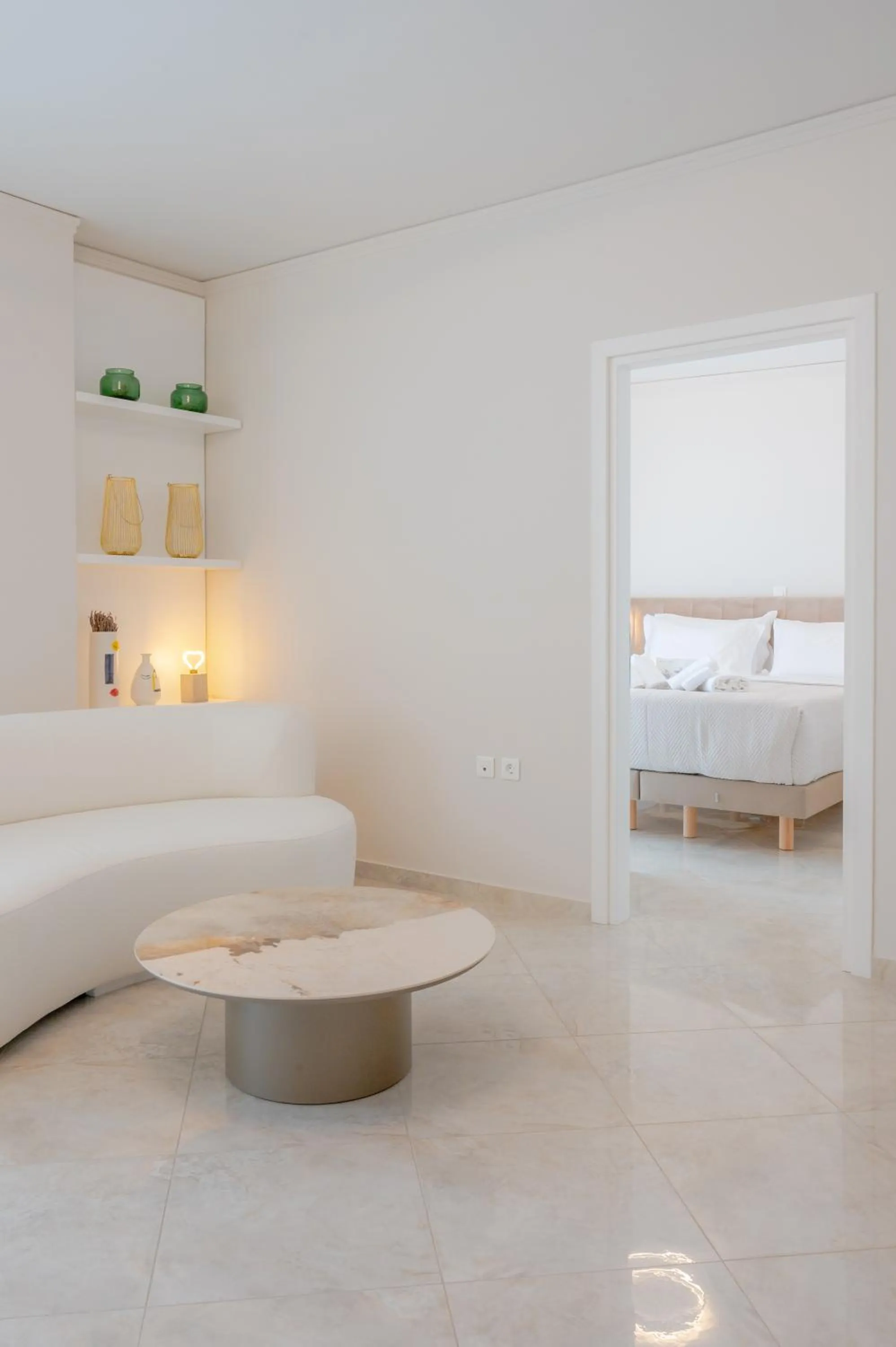 Bed in Apeiron Athena Residences