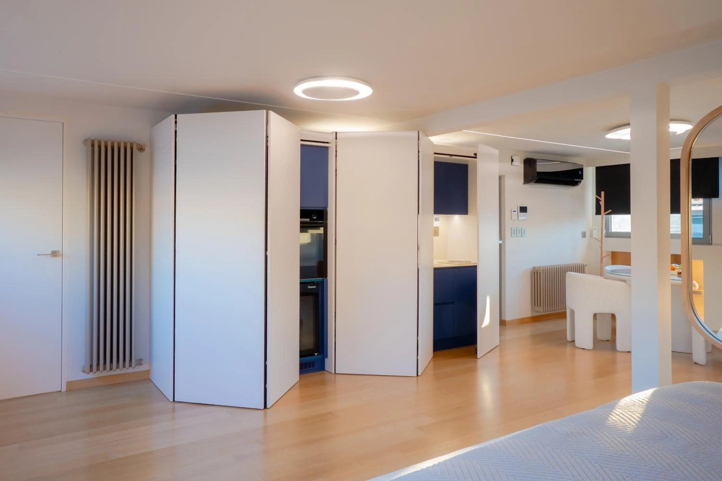 Bed in Apeiron Athena Residences