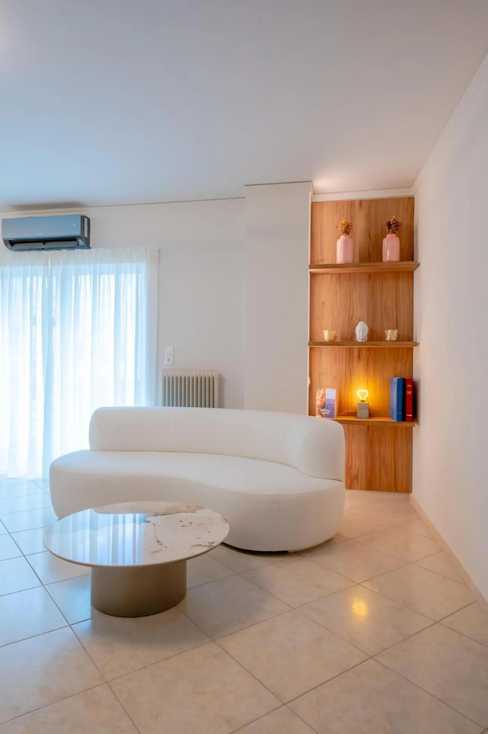 Living room in Apeiron Athena Residences Living room in Apeiron Athena Residences