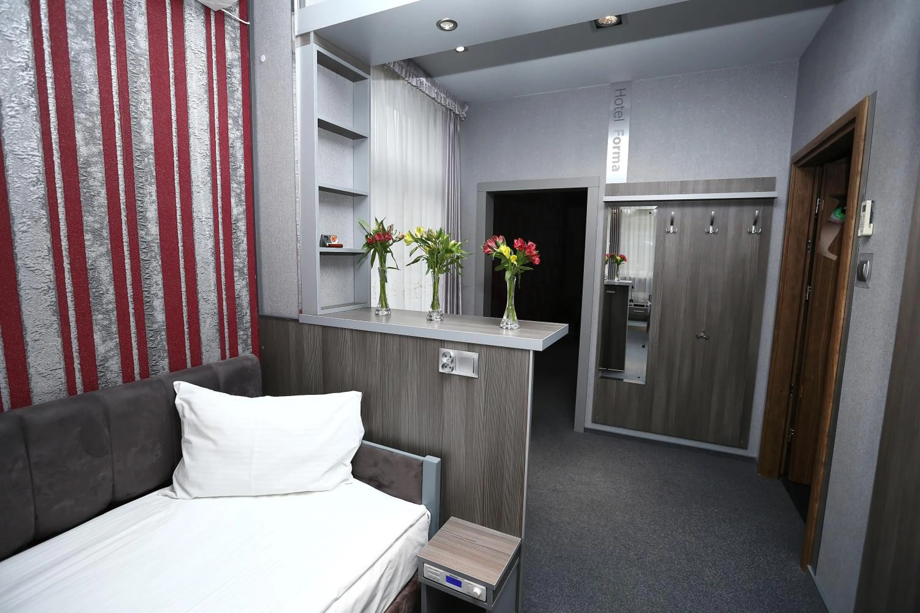 Bed in Hotel Forma