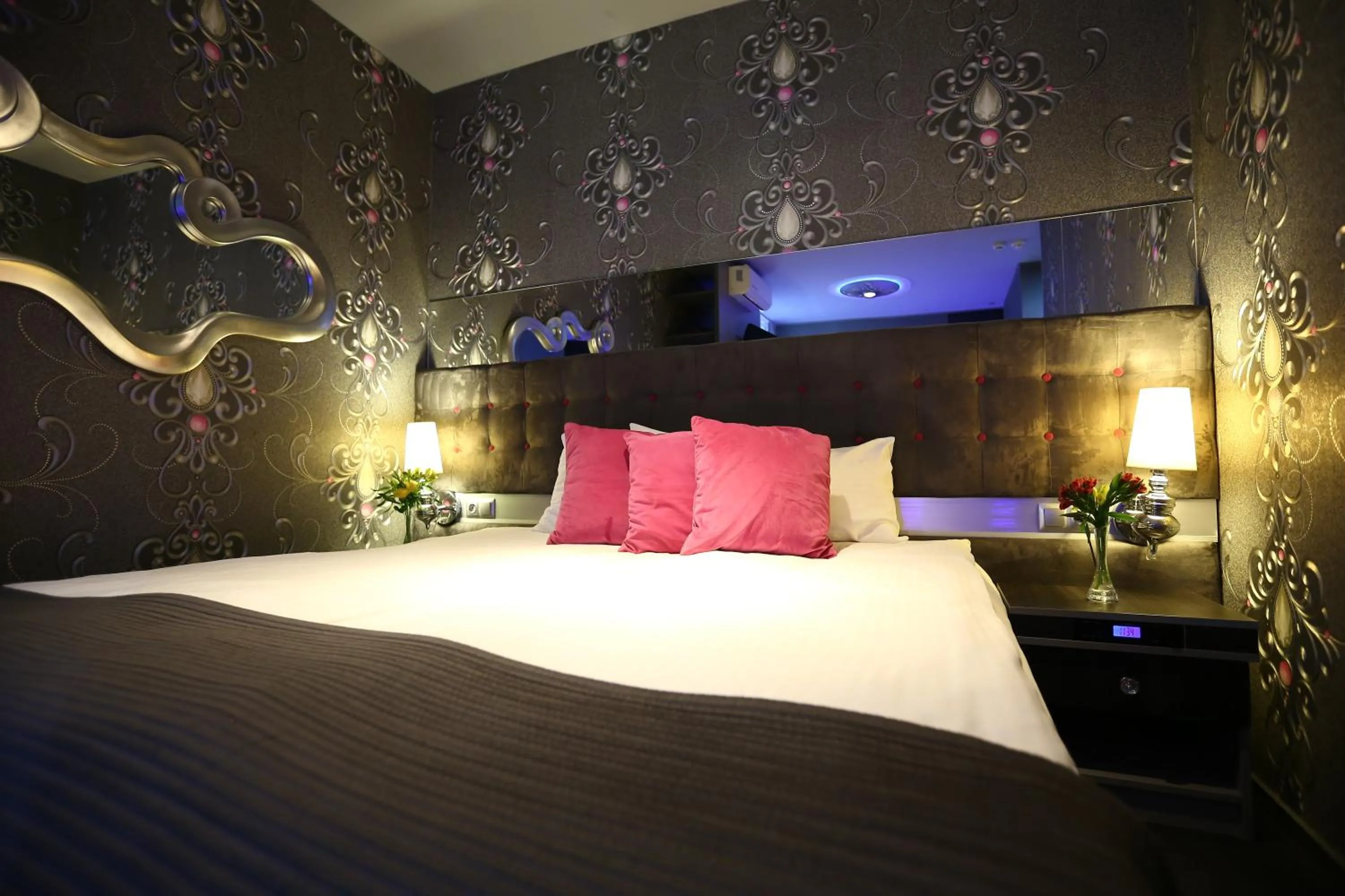 Bed in Hotel Forma