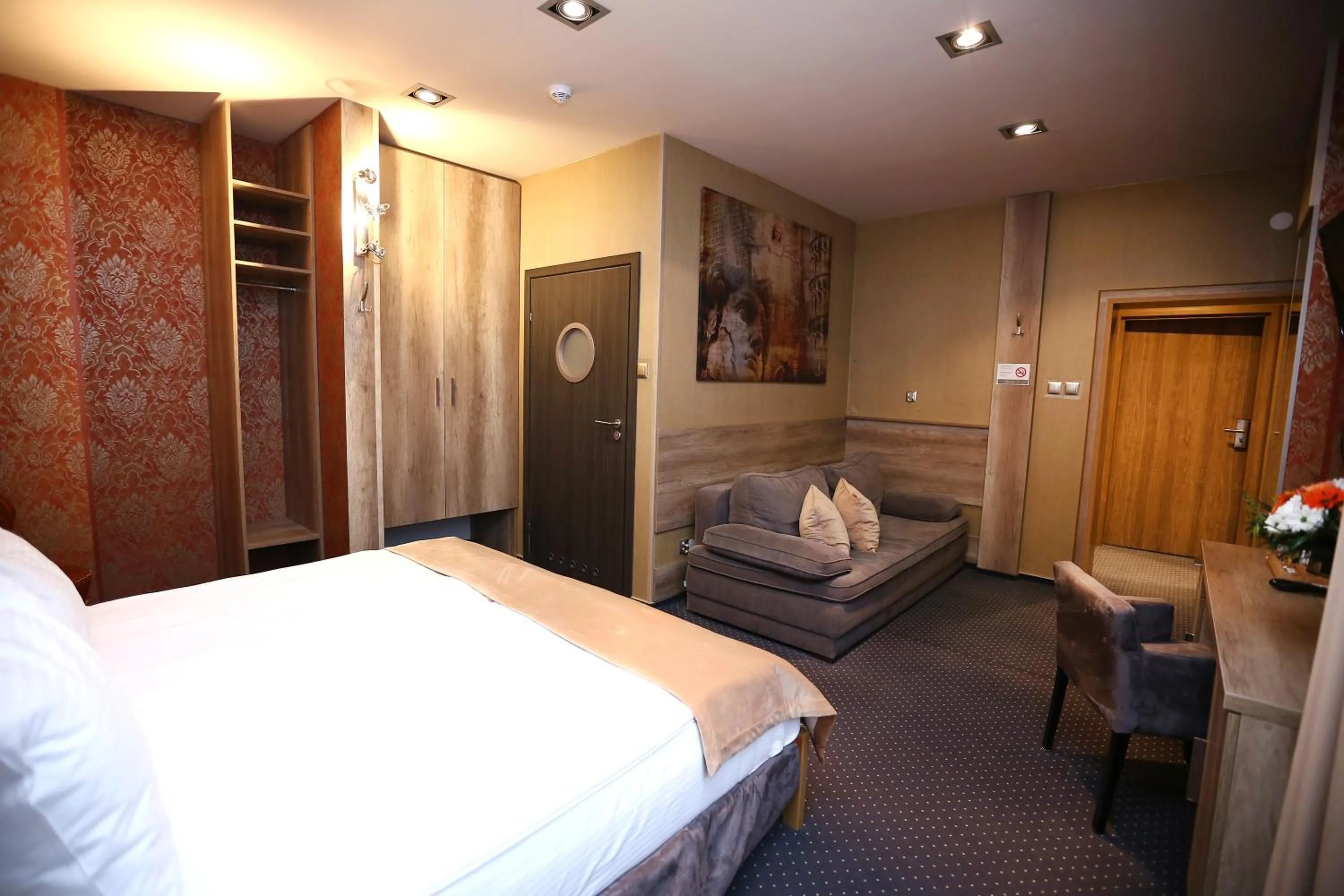 Bed in Hotel Forma